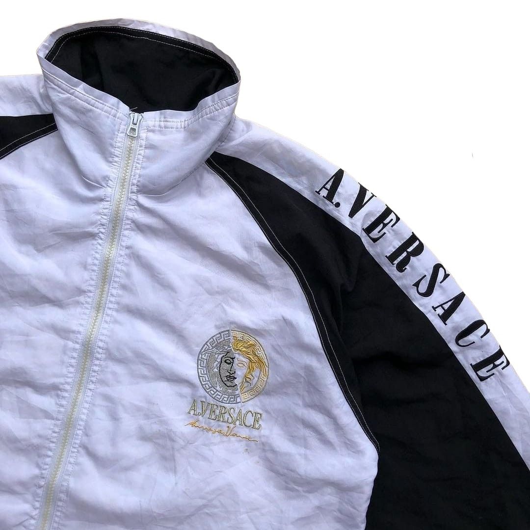 Versace × Vintage Vintage A. Versace Windbreaker Jacket Size US L / EU 52-54 / 3 - 4 Thumbnail
