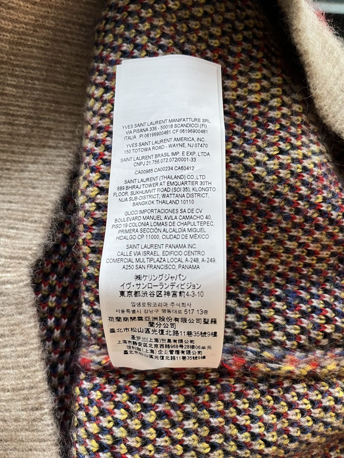 Saint Laurent Paris Super Runway Brand New Wool Saint Laurent Sweater Size US M / EU 48-50 / 2 - 10 Thumbnail