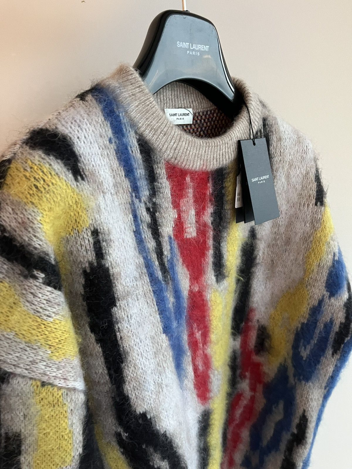 Saint Laurent Paris Super Runway Brand New Wool Saint Laurent Sweater Size US M / EU 48-50 / 2 - 14 Thumbnail