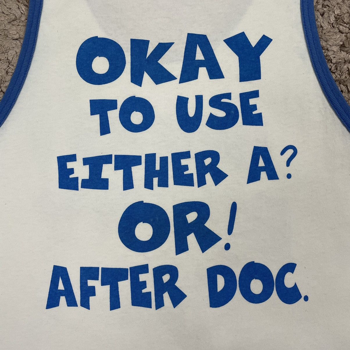Cartoon Network × Vintage × Warner Bros Vintage Looney Tunes Bugs Bunny Sleeveless Size US L / EU 52-54 / 3 - 8 Thumbnail