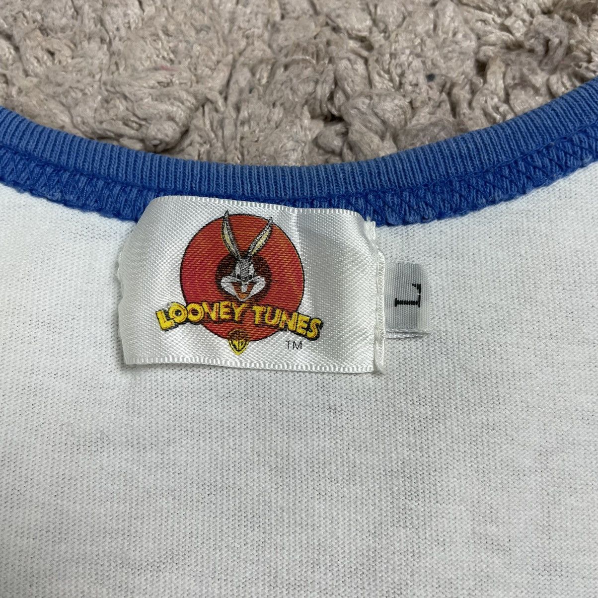Cartoon Network × Vintage × Warner Bros Vintage Looney Tunes Bugs Bunny Sleeveless Size US L / EU 52-54 / 3 - 9 Thumbnail