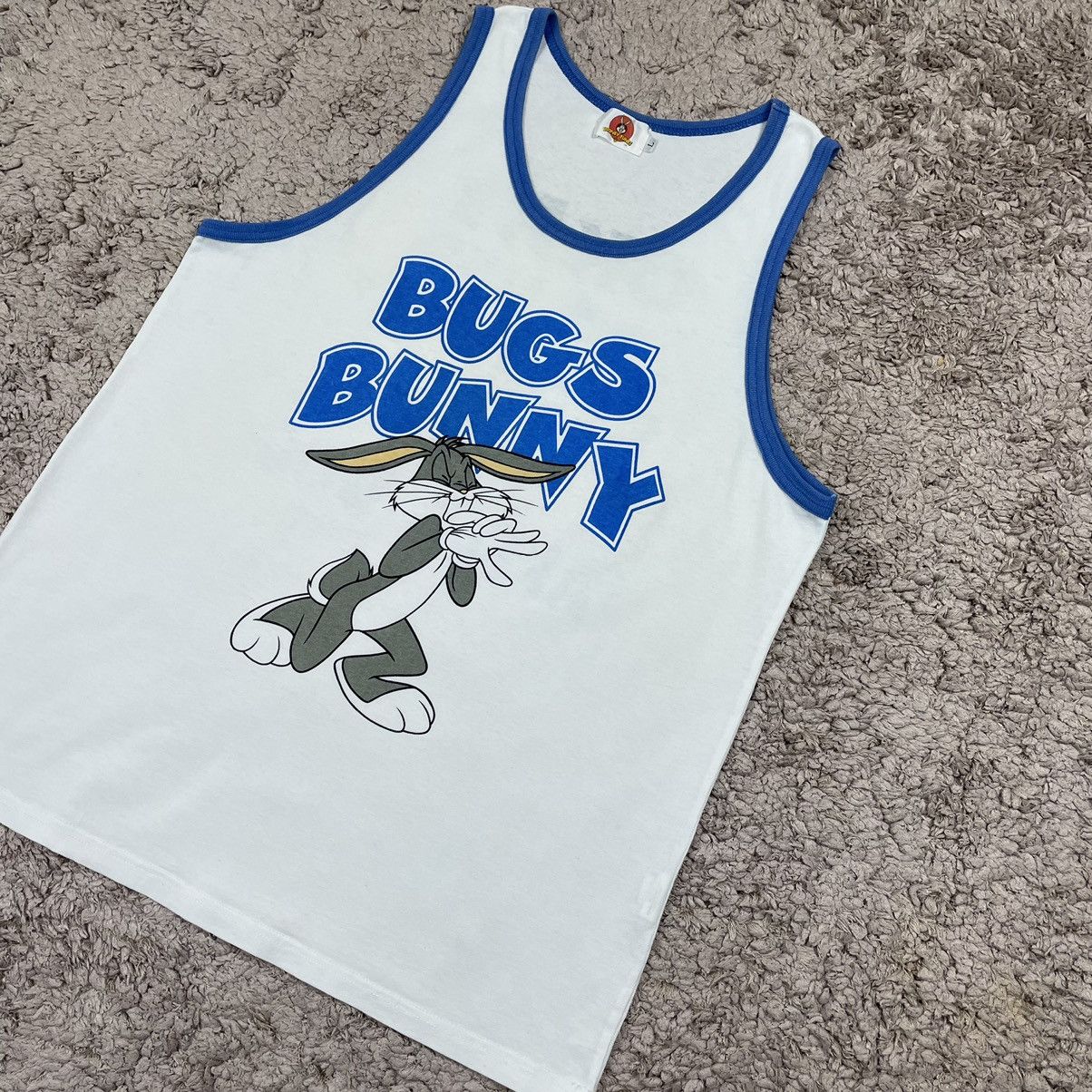 Cartoon Network × Vintage × Warner Bros Vintage Looney Tunes Bugs Bunny Sleeveless Size US L / EU 52-54 / 3 - 4 Thumbnail