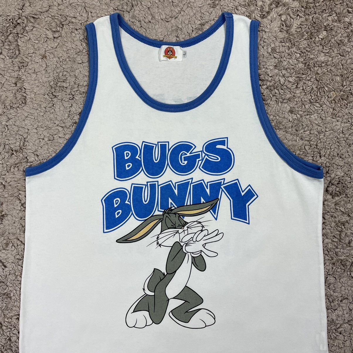 Cartoon Network × Vintage × Warner Bros Vintage Looney Tunes Bugs Bunny Sleeveless Size US L / EU 52-54 / 3 - 5 Thumbnail