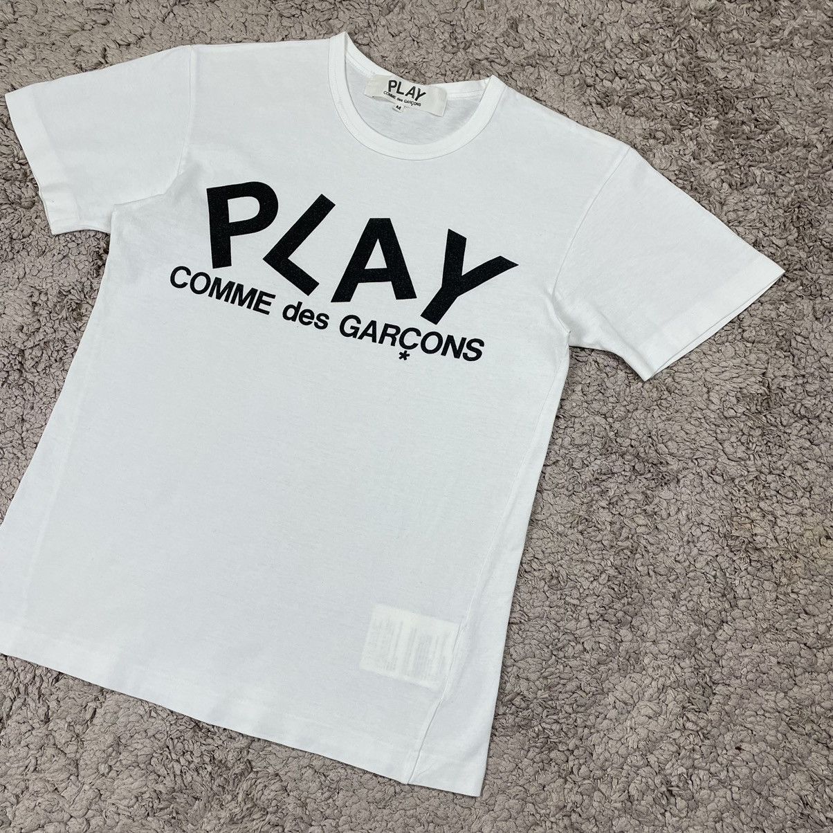 Comme des Garcons PLAY Comme Des Garcons Spellout T-shirt Size US M / EU 48-50 / 2 - 4 Thumbnail