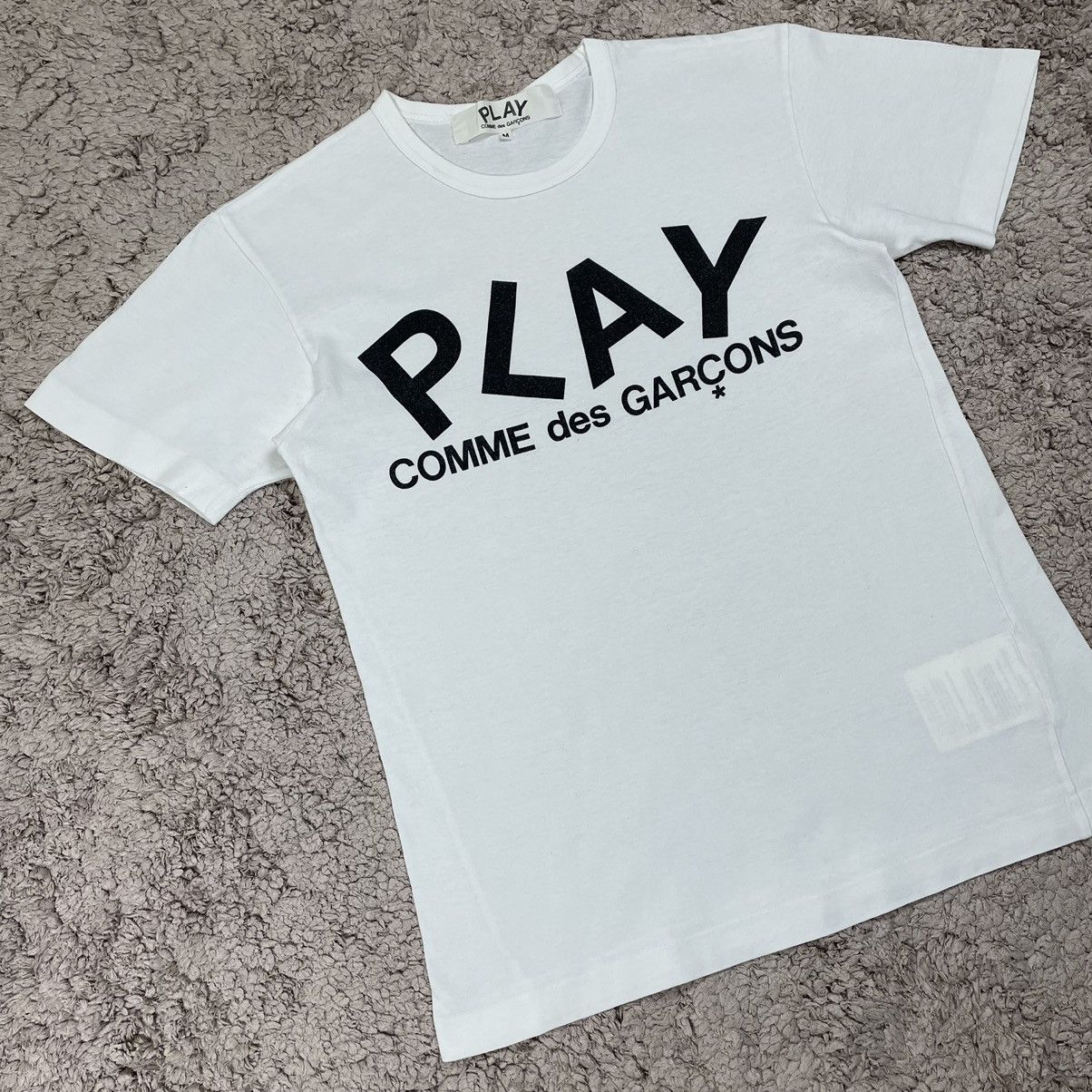 Comme des Garcons PLAY Comme Des Garcons Spellout T-shirt Size US M / EU 48-50 / 2 - 3 Thumbnail