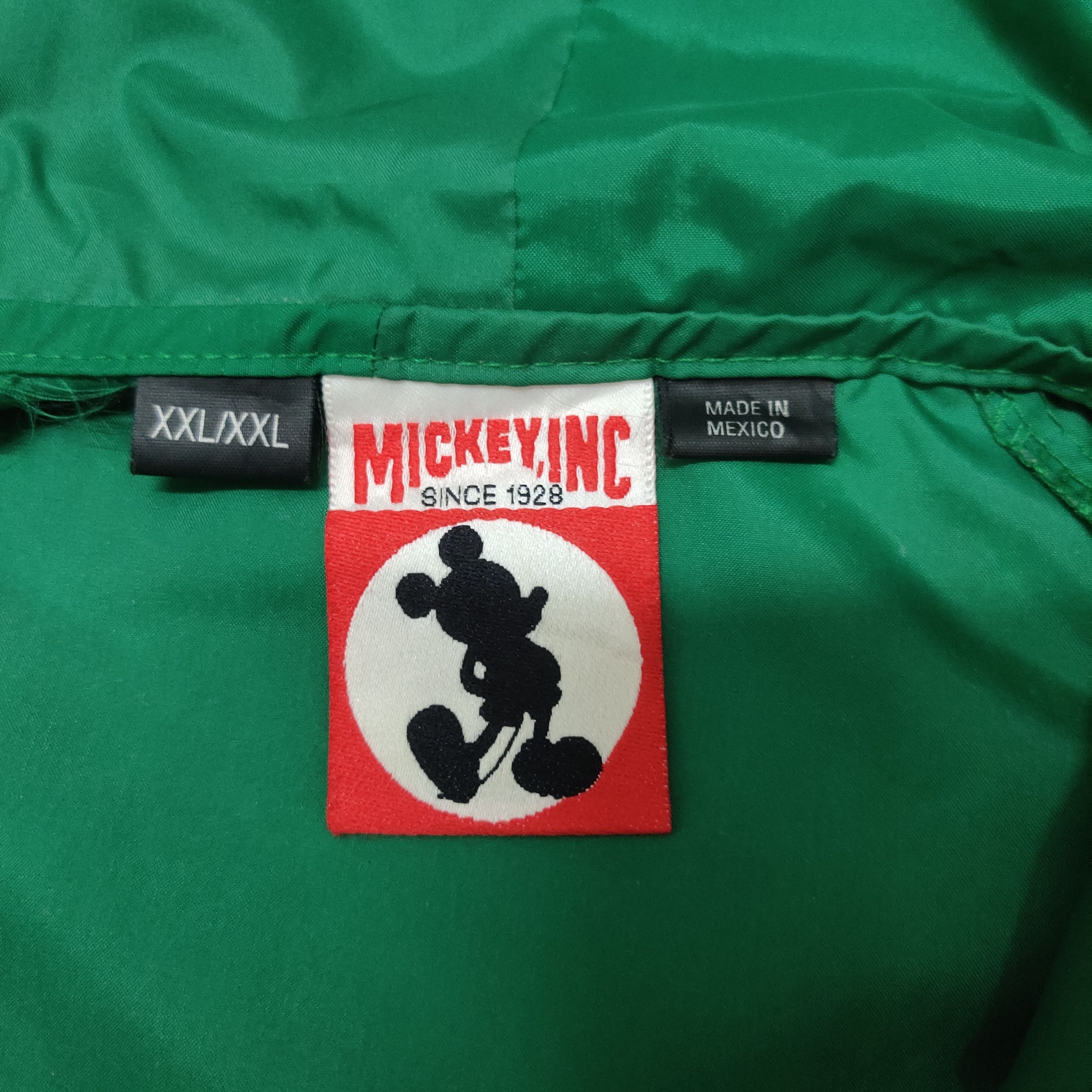 Disney Vintage 90's Disney Mickey Mouse Anorak Nylon Jacket Size US XXL / EU 58 / 5 - 7 Thumbnail