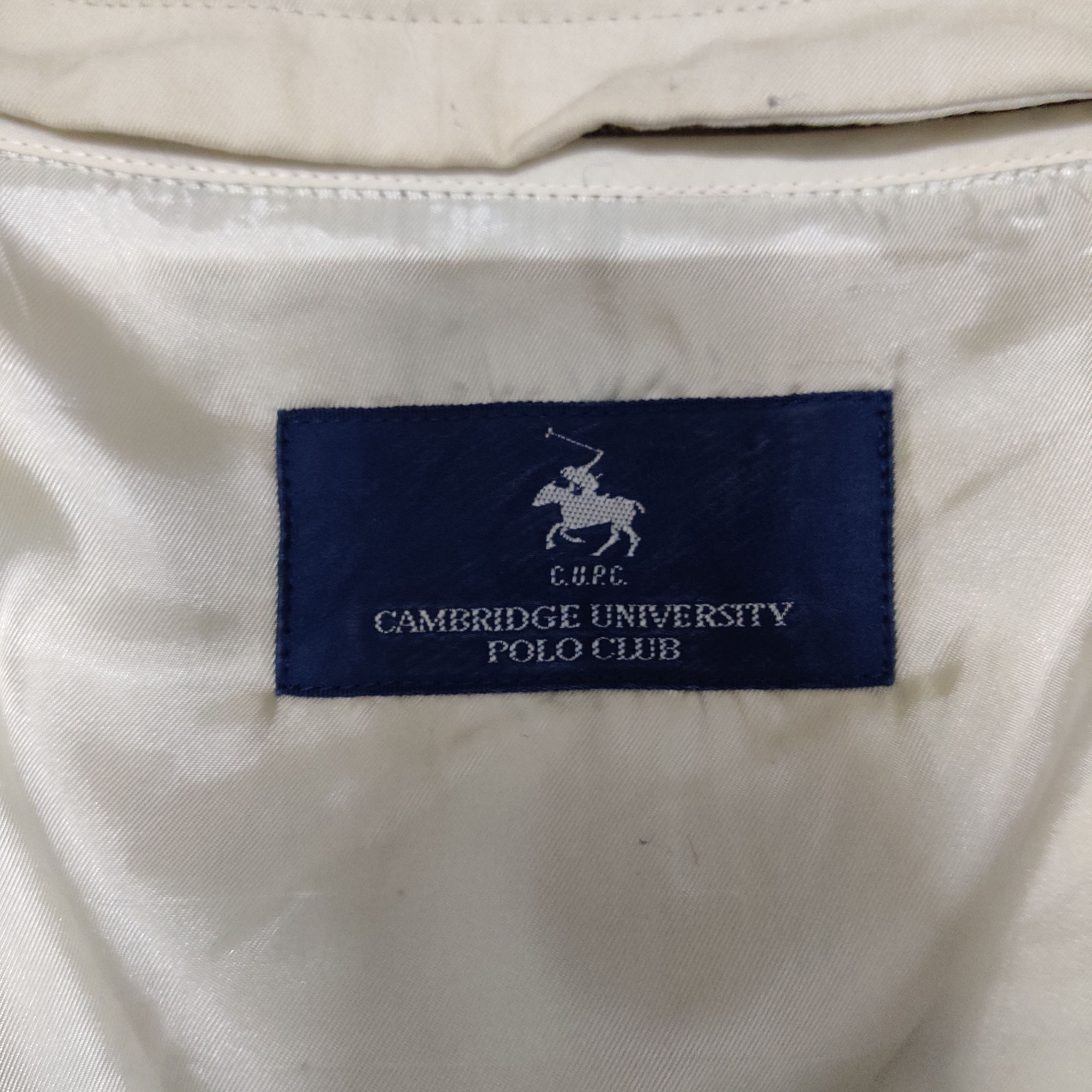 Beverly Hills Polo Club Vintage Cambridge University Polo Club Trench Coat Size US L / EU 52-54 / 3 - 7 Thumbnail