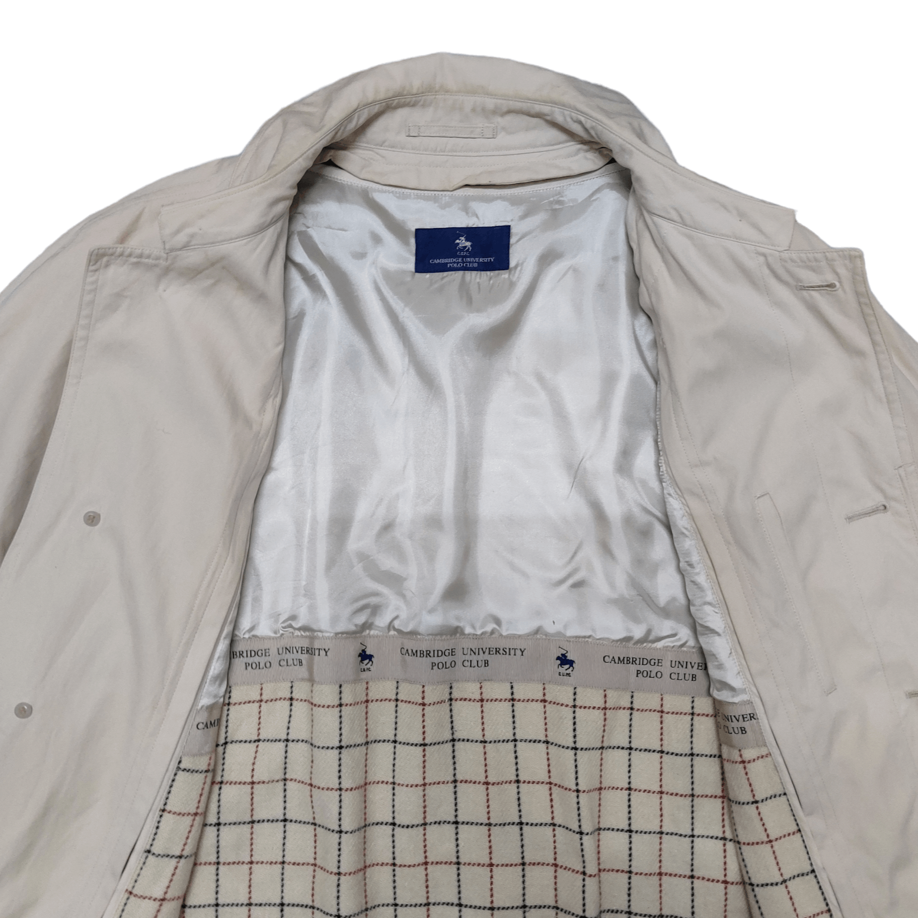 Beverly Hills Polo Club Vintage Cambridge University Polo Club Trench Coat Size US L / EU 52-54 / 3 - 6 Thumbnail