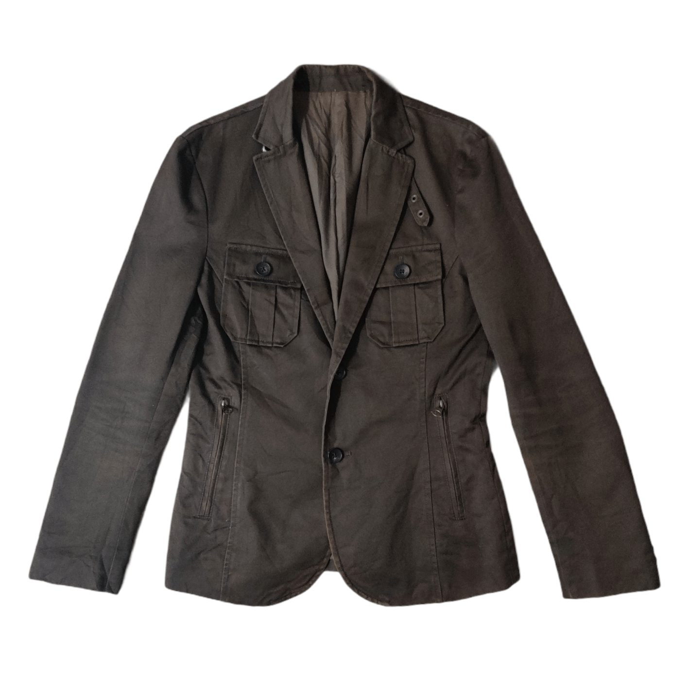 ABAHOUSE Abahouse Jacket Brown Size US S / EU 44-46 / 1 - 1 Thumbnail