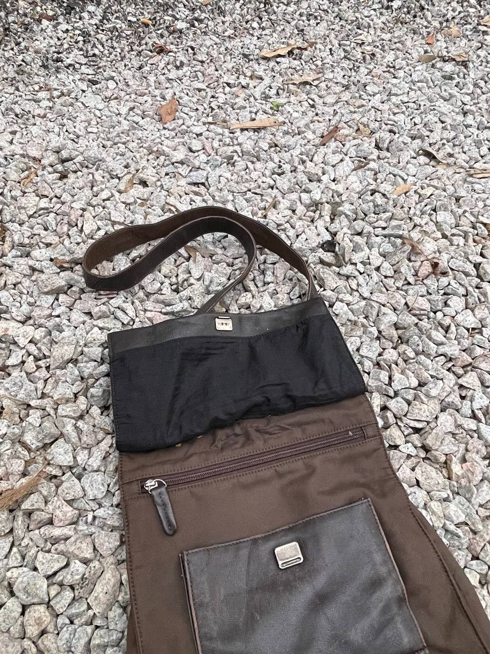 Designer × Yohji Yamamoto Y'saccs by yohji yamamoto leather sling bag Size ONE SIZE - 6 Thumbnail