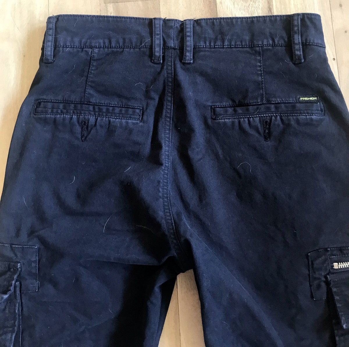 Vintage Vintage Navy Cargo Pants 32w Size US 32 / EU 48 - 6 Thumbnail