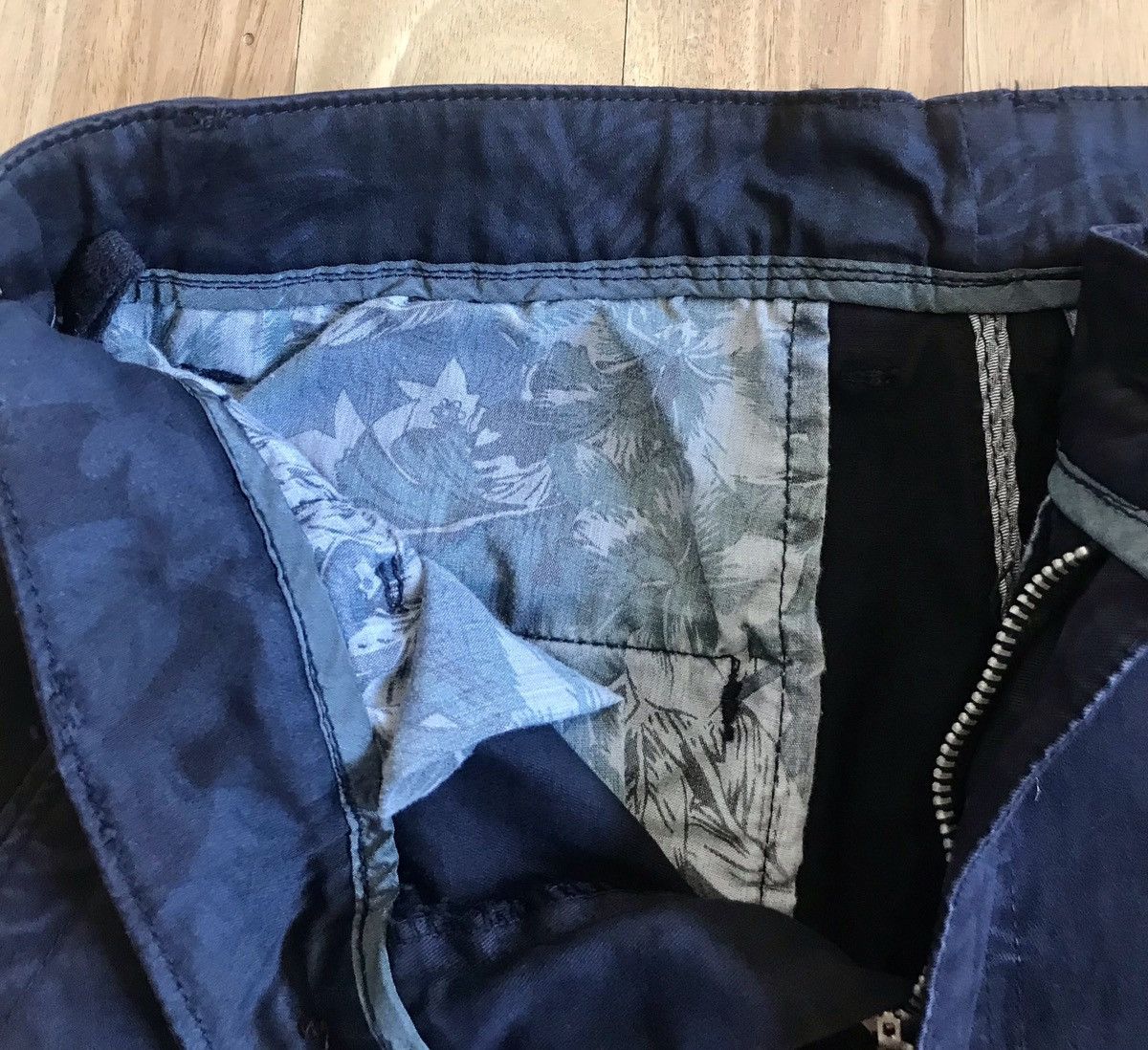 Vintage Vintage Navy Cargo Pants 32w Size US 32 / EU 48 - 4 Thumbnail