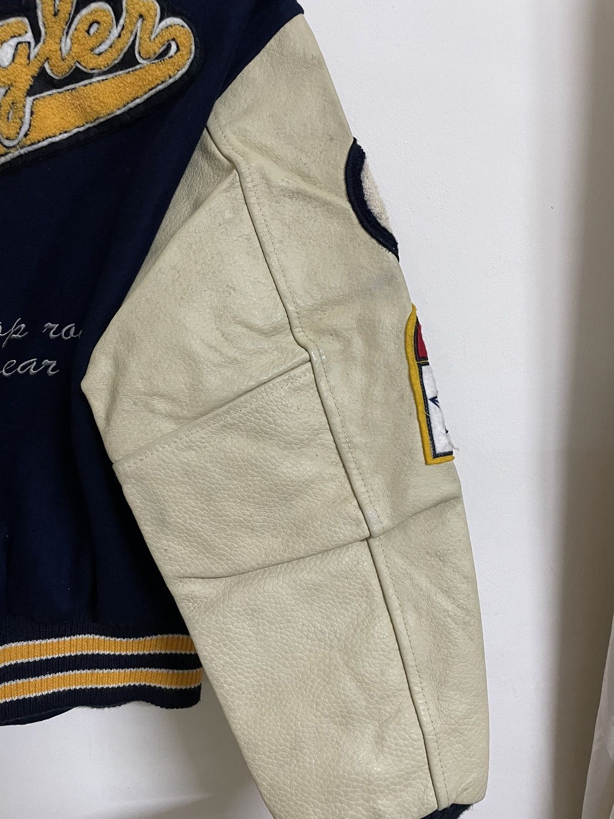 Vintage × Wrangler VINTAGE WRANGLER BLUE BELL 50 ANNIVERSARY VARSITY (RARE) Size US XL / EU 56 / 4 - 11 Thumbnail