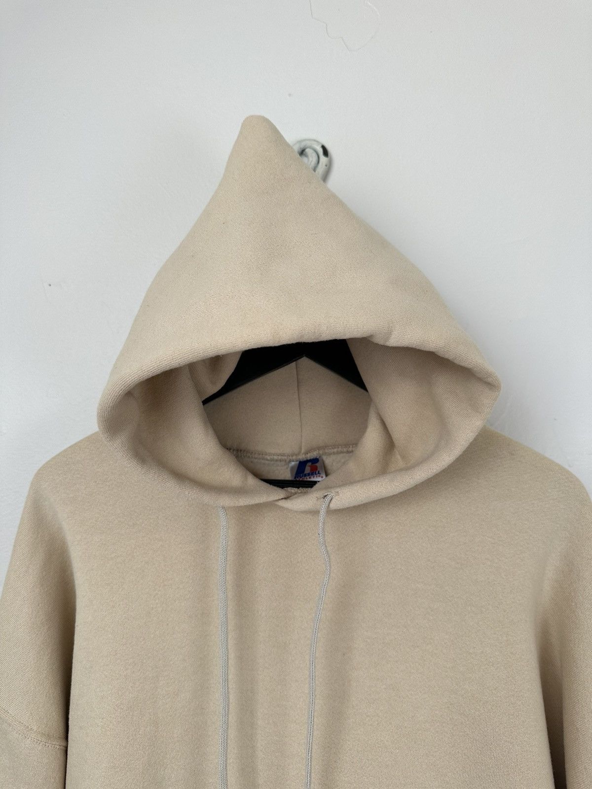 Russell Athletic (XXL) AMAZING OATMEAL BOXY Russell Athletic Hoodie Size US XL / EU 56 / 4 - 3 Thumbnail
