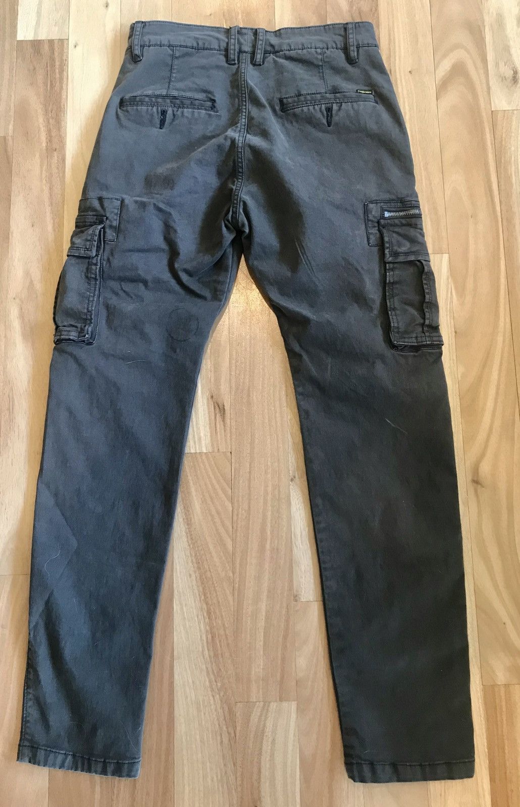 Vintage Vintage Dark Olive Cargo Pants 28w Size US 28 / EU 44 - 5 Thumbnail