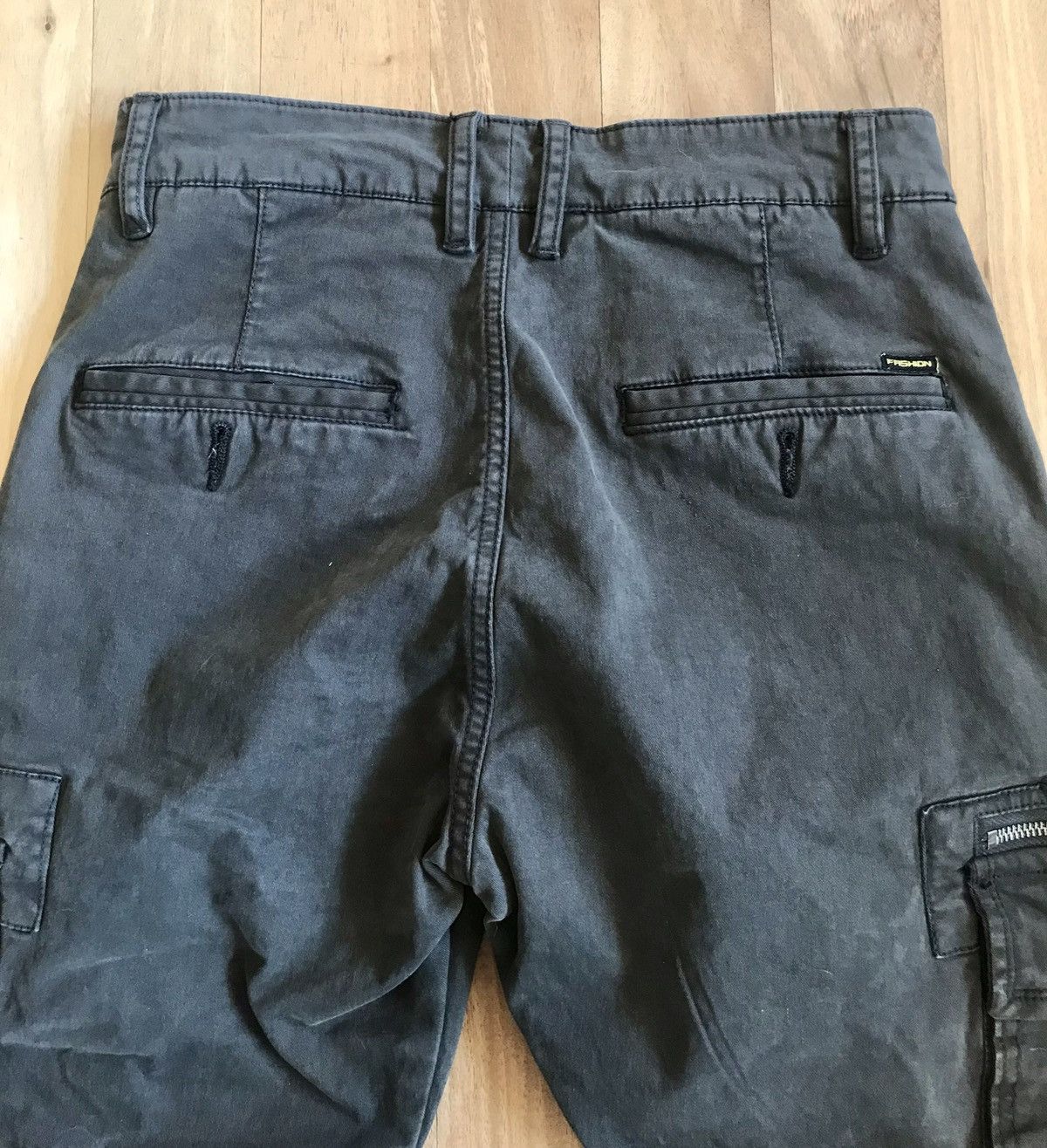 Vintage Vintage Dark Olive Cargo Pants 28w Size US 28 / EU 44 - 6 Thumbnail
