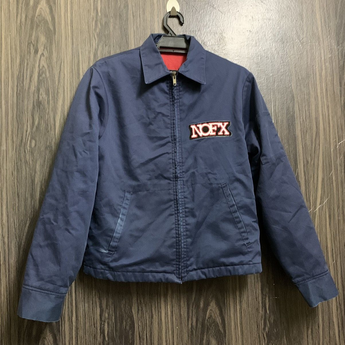 Band Tees Vintage 80s 90s NOFX Work Jacket Size US S / EU 44-46 / 1 - 1 Thumbnail