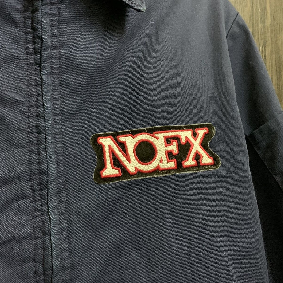 Band Tees Vintage 80s 90s NOFX Work Jacket Size US S / EU 44-46 / 1 - 5 Thumbnail