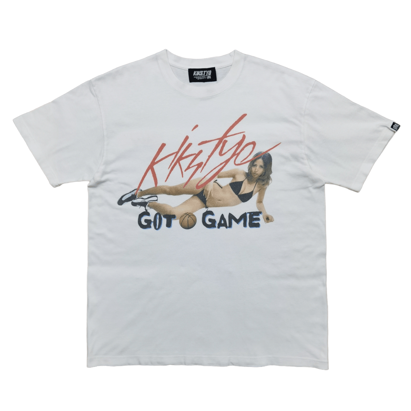 image of 20471120 x Beauty Beast Dopekiks Tyo Nike Air Jordan 13 Got Game Tee in White, Men's (Size XL)