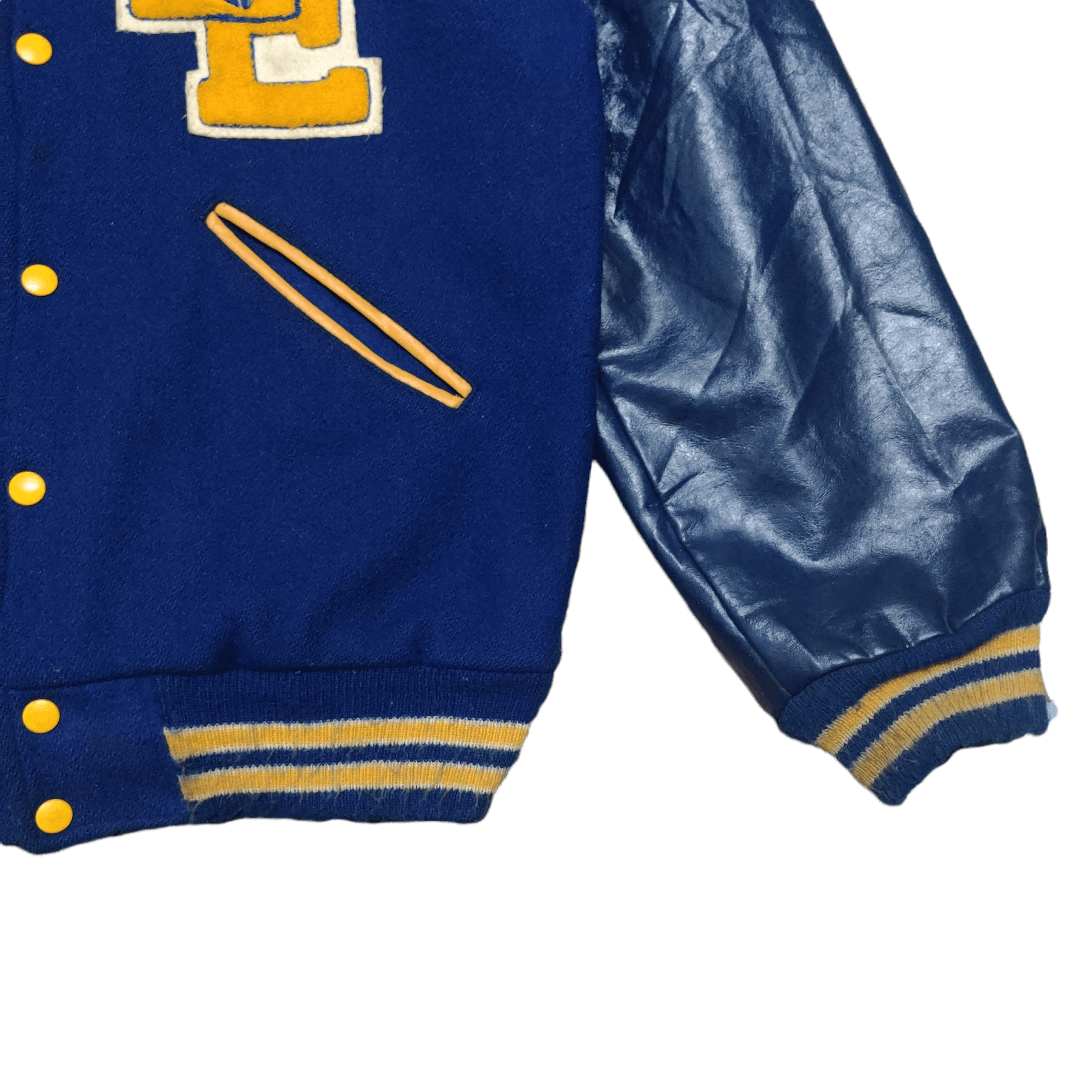Howe Vintage 70s 80s Howe Athletic Apparel Varsity Jacket Wool Size US L / EU 52-54 / 3 - 4 Thumbnail
