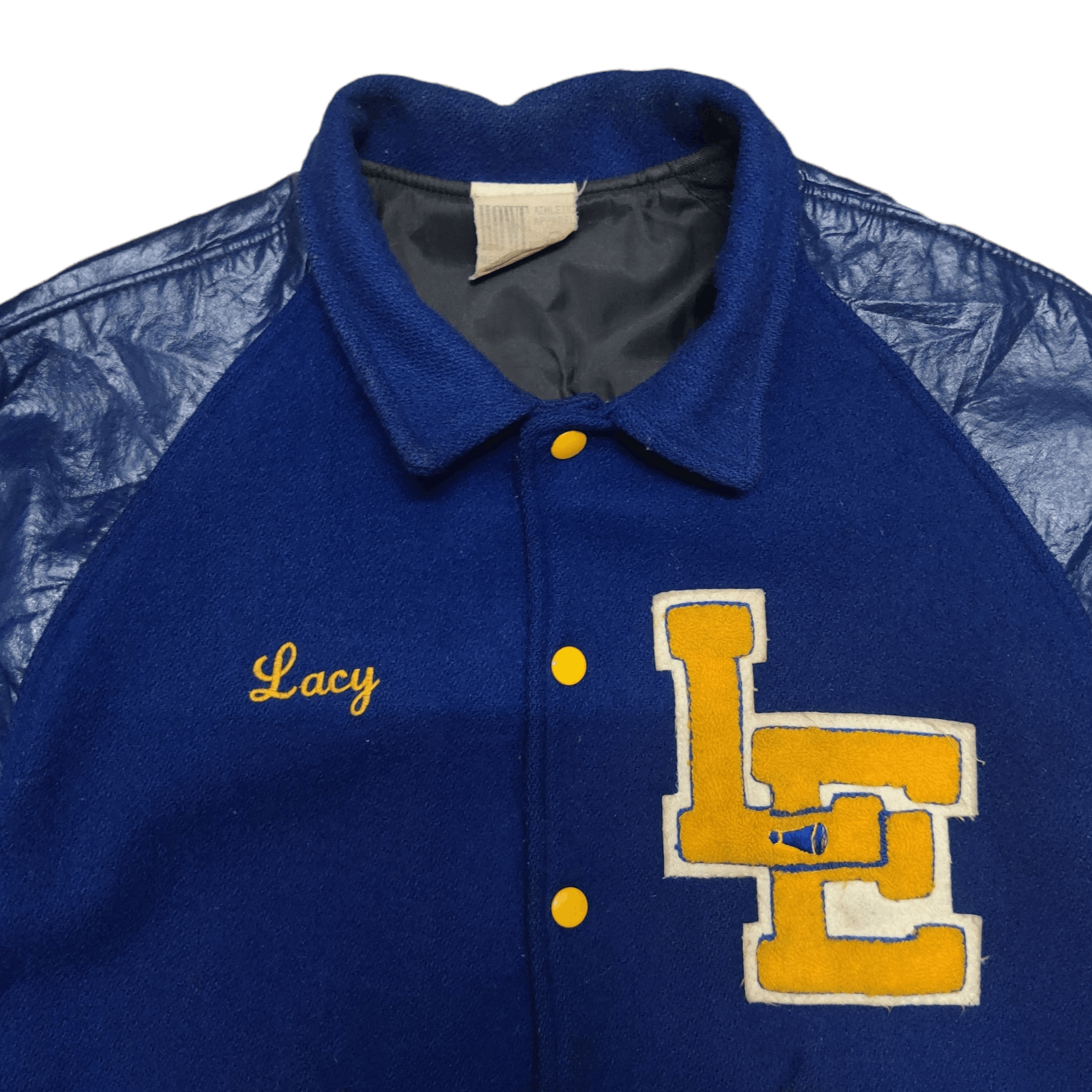 Howe Vintage 70s 80s Howe Athletic Apparel Varsity Jacket Wool Size US L / EU 52-54 / 3 - 2 Thumbnail