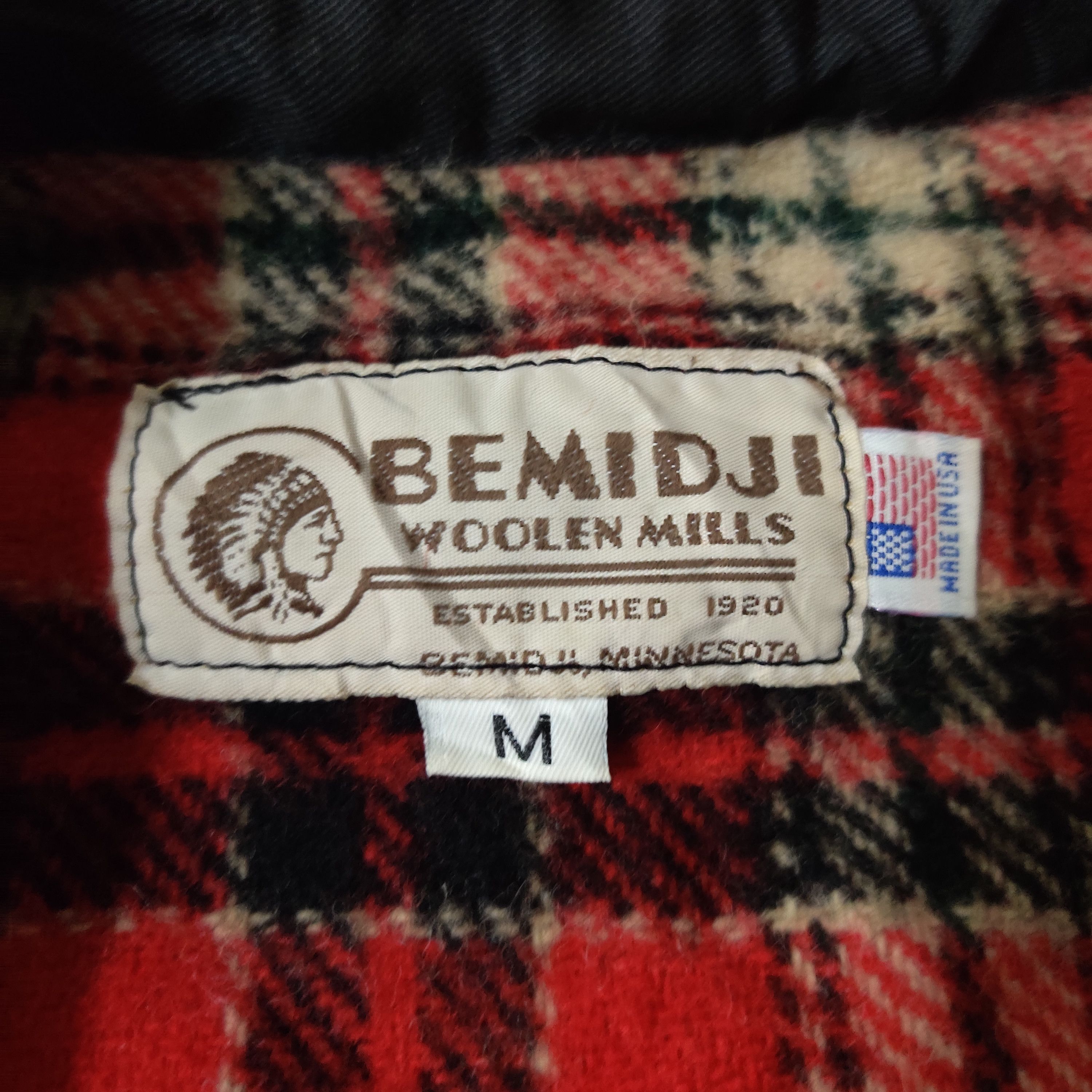 Woolrich Woolen Mills Vintage Bemidji Woolen Mills Zipper Checkered Jacket Hooded Size US M / EU 48-50 / 2 - 6 Thumbnail