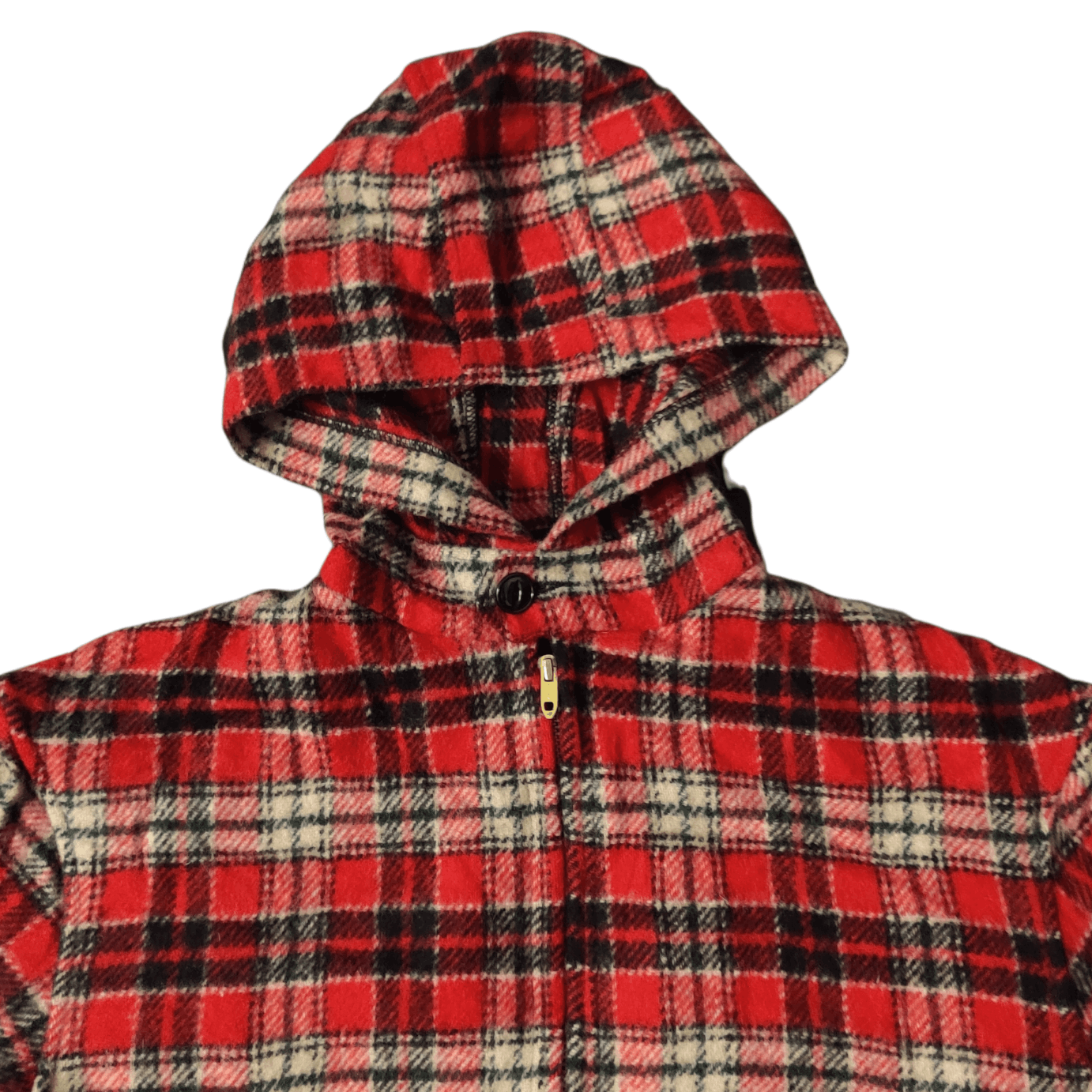 Woolrich Woolen Mills Vintage Bemidji Woolen Mills Zipper Checkered Jacket Hooded Size US M / EU 48-50 / 2 - 4 Thumbnail