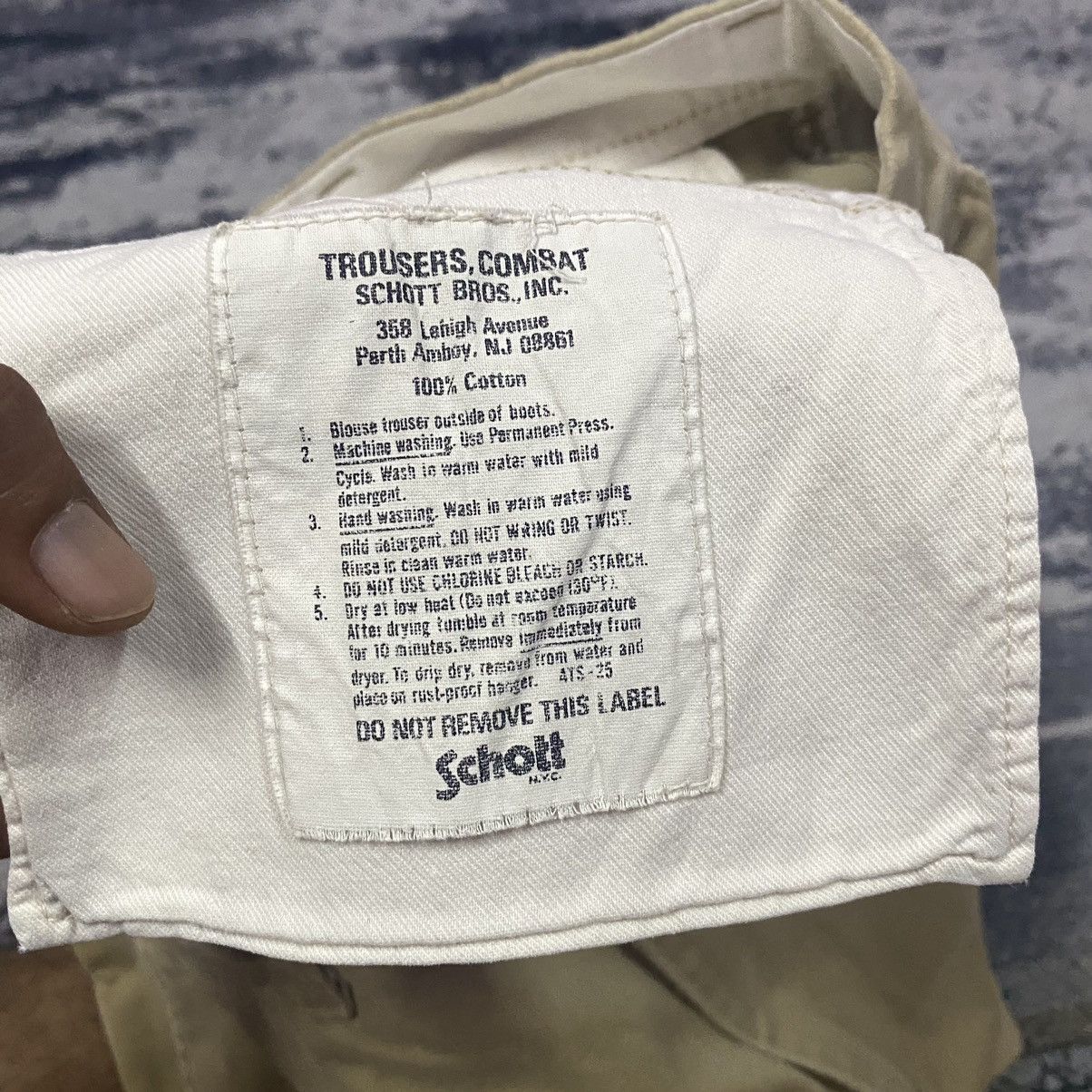 Schott × Vintage Vintage Schott Trousers Combat Short Pants Size US 32 / EU 48 - 7 Thumbnail