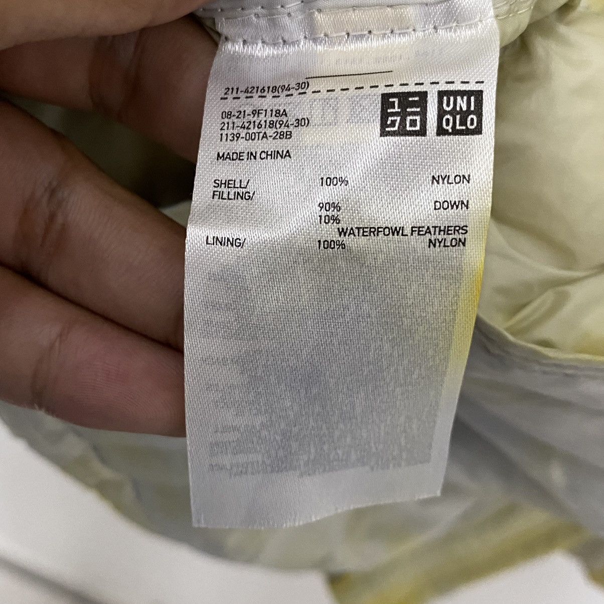 Japanese Brand × Uniqlo Vintage Japanese brand Uniqlo Ultra Light Down Puffer Jacket Size US L / EU 52-54 / 3 - 6 Thumbnail