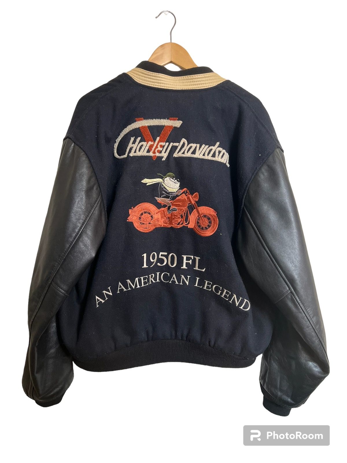 Harley Davidson Vintage Taz Harley Davidson Leather Variety Jecket Size US XL / EU 56 / 4 - 1 Preview