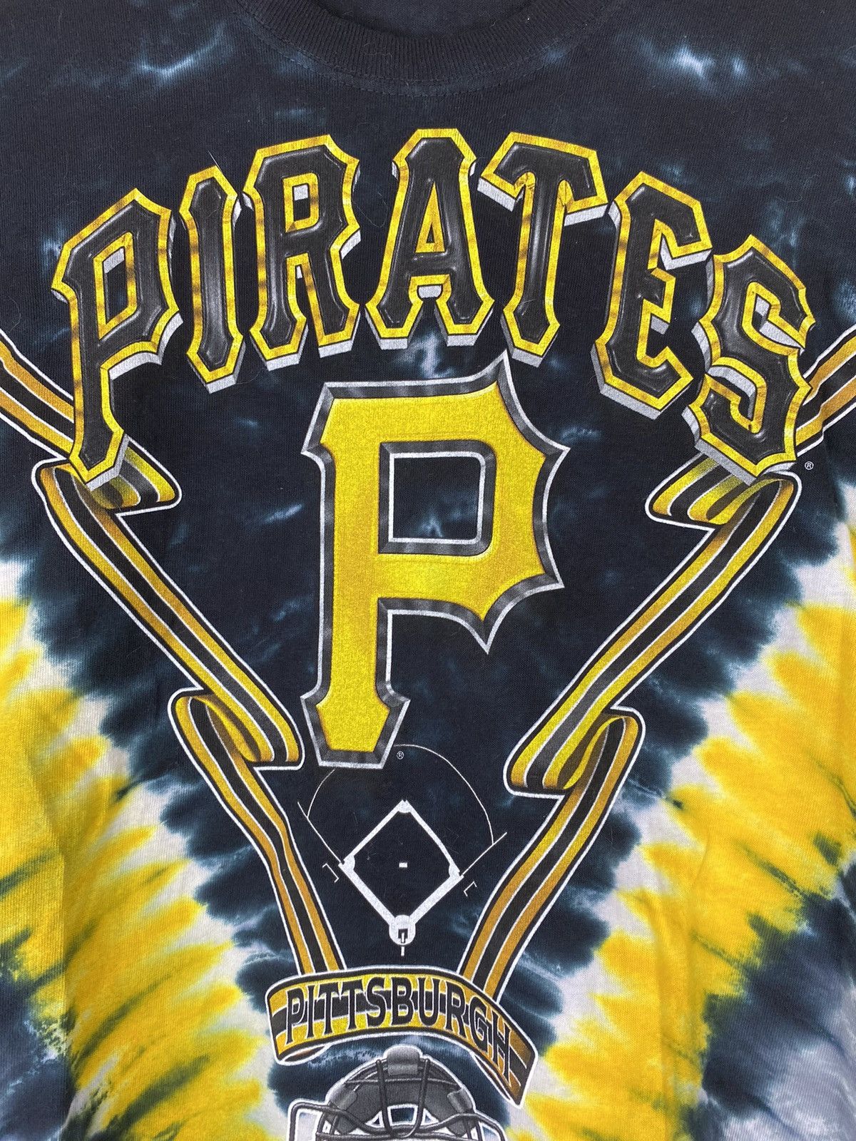 Liquid Blue Pirates Liquid Blue Tie Dye T shirt Baseball MLB pittsburgh Size US M / EU 48-50 / 2 - 3 Thumbnail