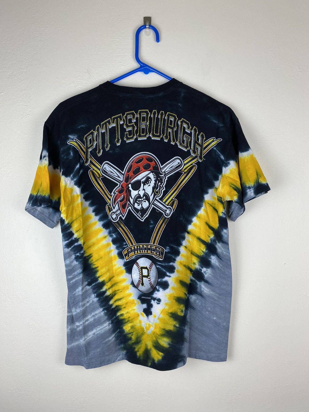 Liquid Blue Pirates Liquid Blue Tie Dye T shirt Baseball MLB pittsburgh Size US M / EU 48-50 / 2 - 4 Thumbnail