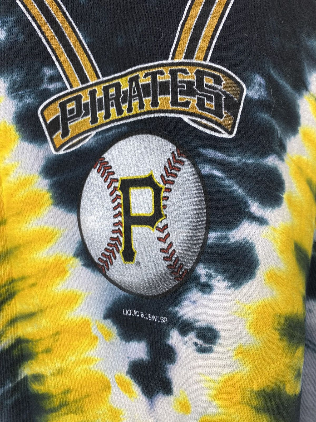 Liquid Blue Pirates Liquid Blue Tie Dye T shirt Baseball MLB pittsburgh Size US M / EU 48-50 / 2 - 5 Thumbnail