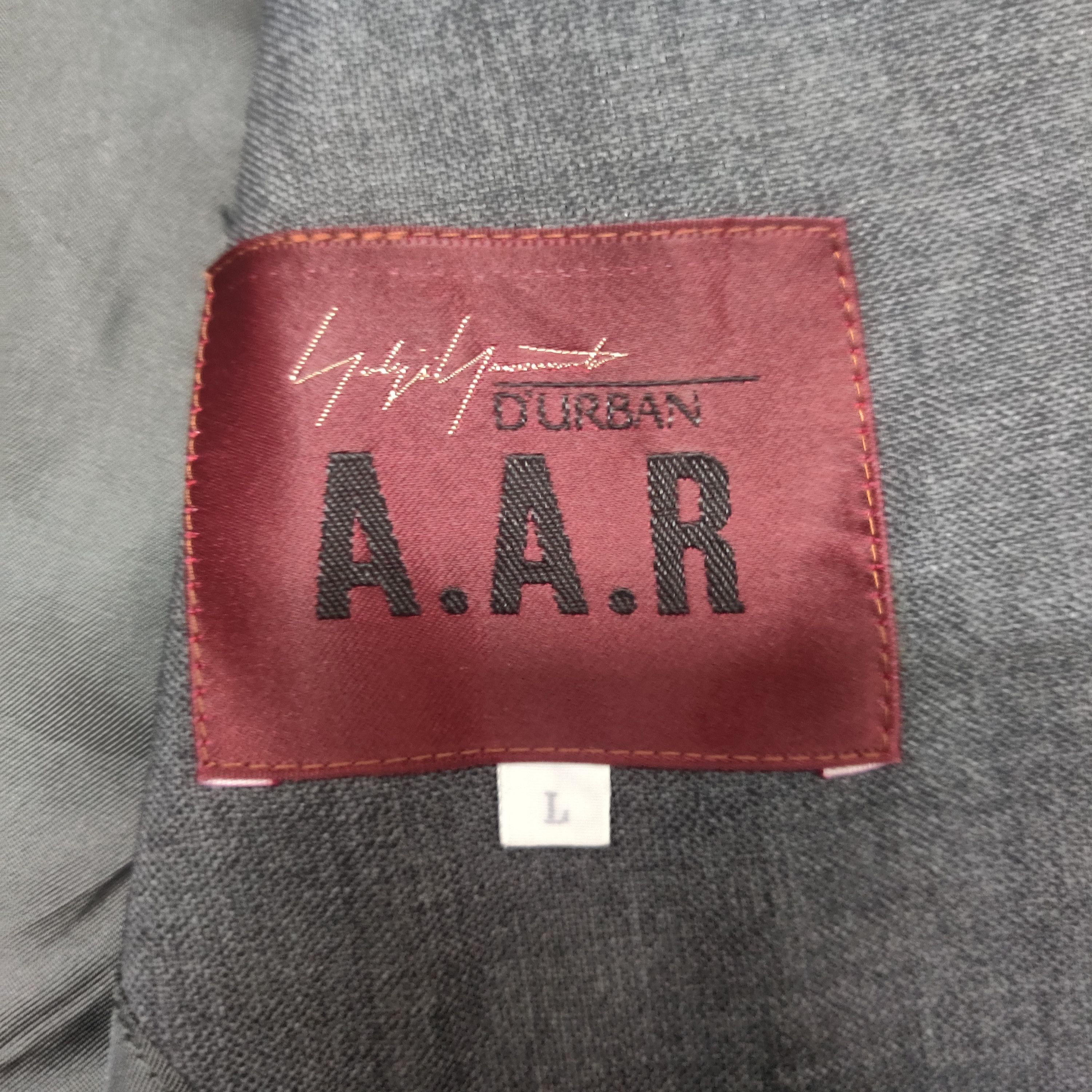 Yohji Yamamoto Archive💥 Yohji Yamamoto Signature A.A.R Blazer Jacket Size US L / EU 52-54 / 3 - 10 Thumbnail
