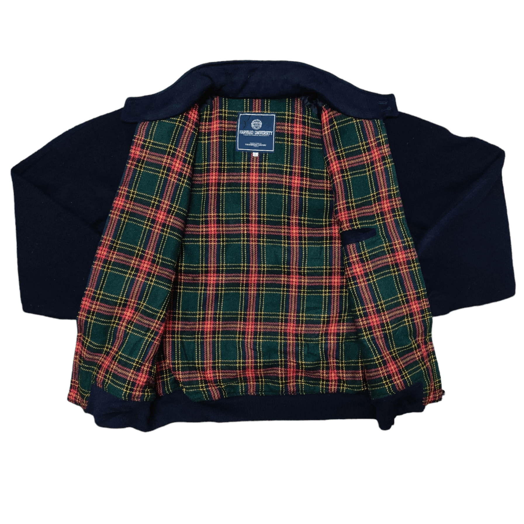 Other Vintage Harvard University Wool Bomber Jacket Size US L / EU 52-54 / 3 - 1 Thumbnail