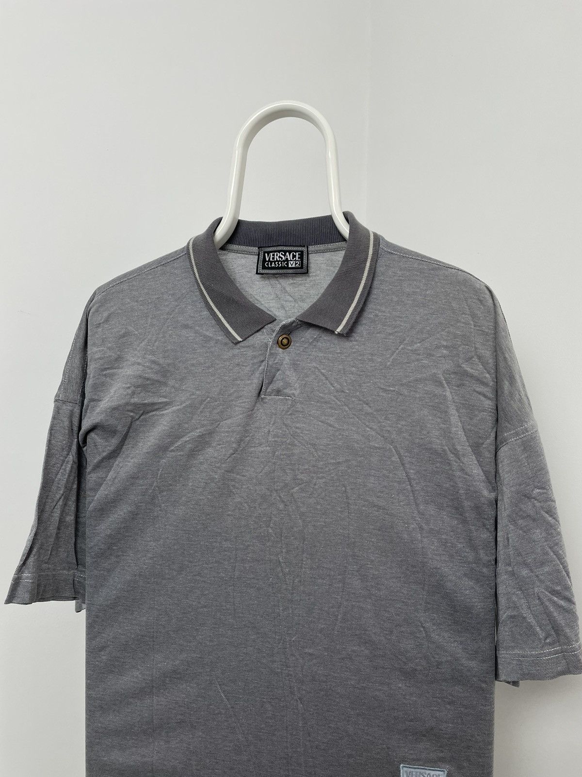 Versace × Vintage Versace classic V2 Vintage polos Size US XL / EU 56 / 4 - 3 Thumbnail