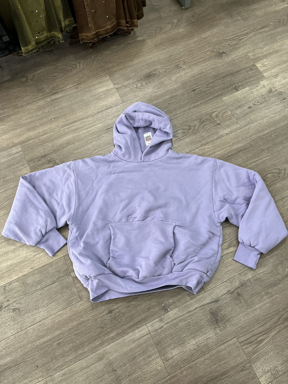 Kanye West Kanye 2020 Vision Yeezy Double Layered Hoodie | Grailed