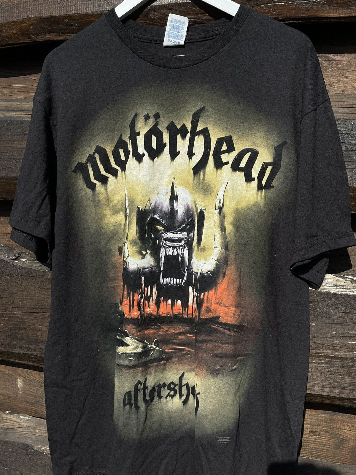 Band Tees Motorhead aftershock big logo black print vintage band tee Size US XXL / EU 58 / 5 - 5 Thumbnail