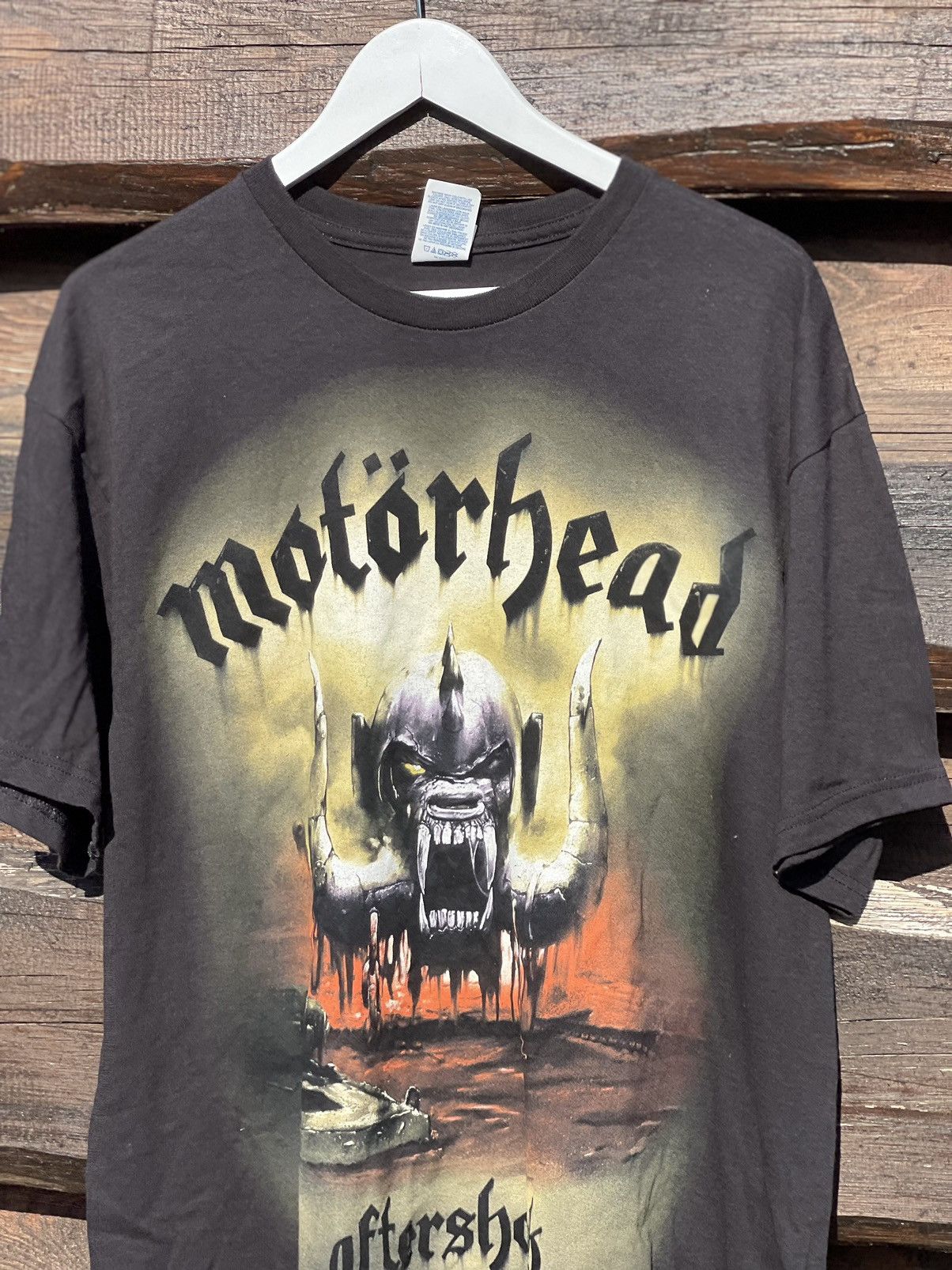 Band Tees Motorhead aftershock big logo black print vintage band tee Size US XXL / EU 58 / 5 - 3 Thumbnail