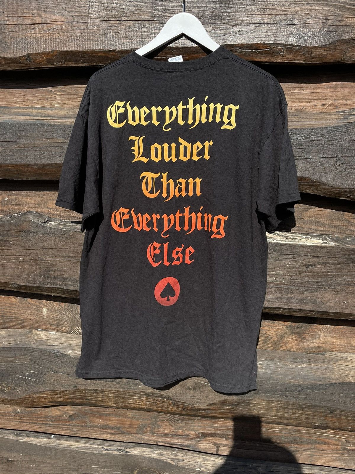 Band Tees Motorhead aftershock big logo black print vintage band tee Size US XXL / EU 58 / 5 - 7 Thumbnail