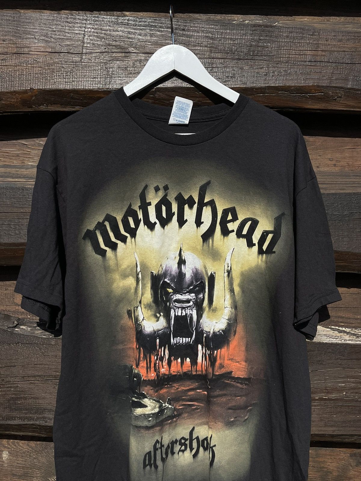 Band Tees Motorhead aftershock big logo black print vintage band tee Size US XXL / EU 58 / 5 - 1 Thumbnail