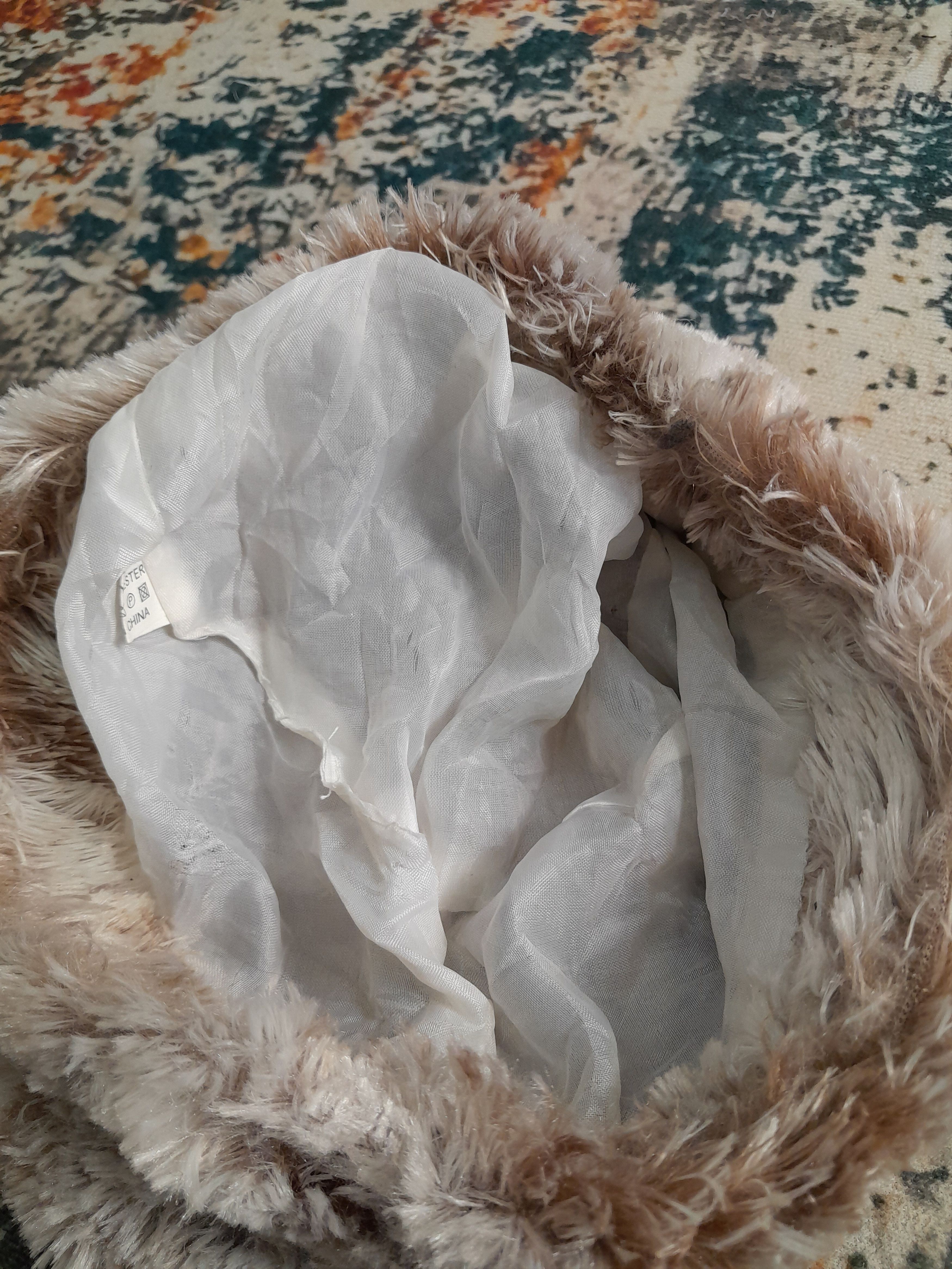 Japanese Brand Mint Fox Fur Silver Rusian Snow Hat Cap Style Size ONE SIZE - 5 Thumbnail