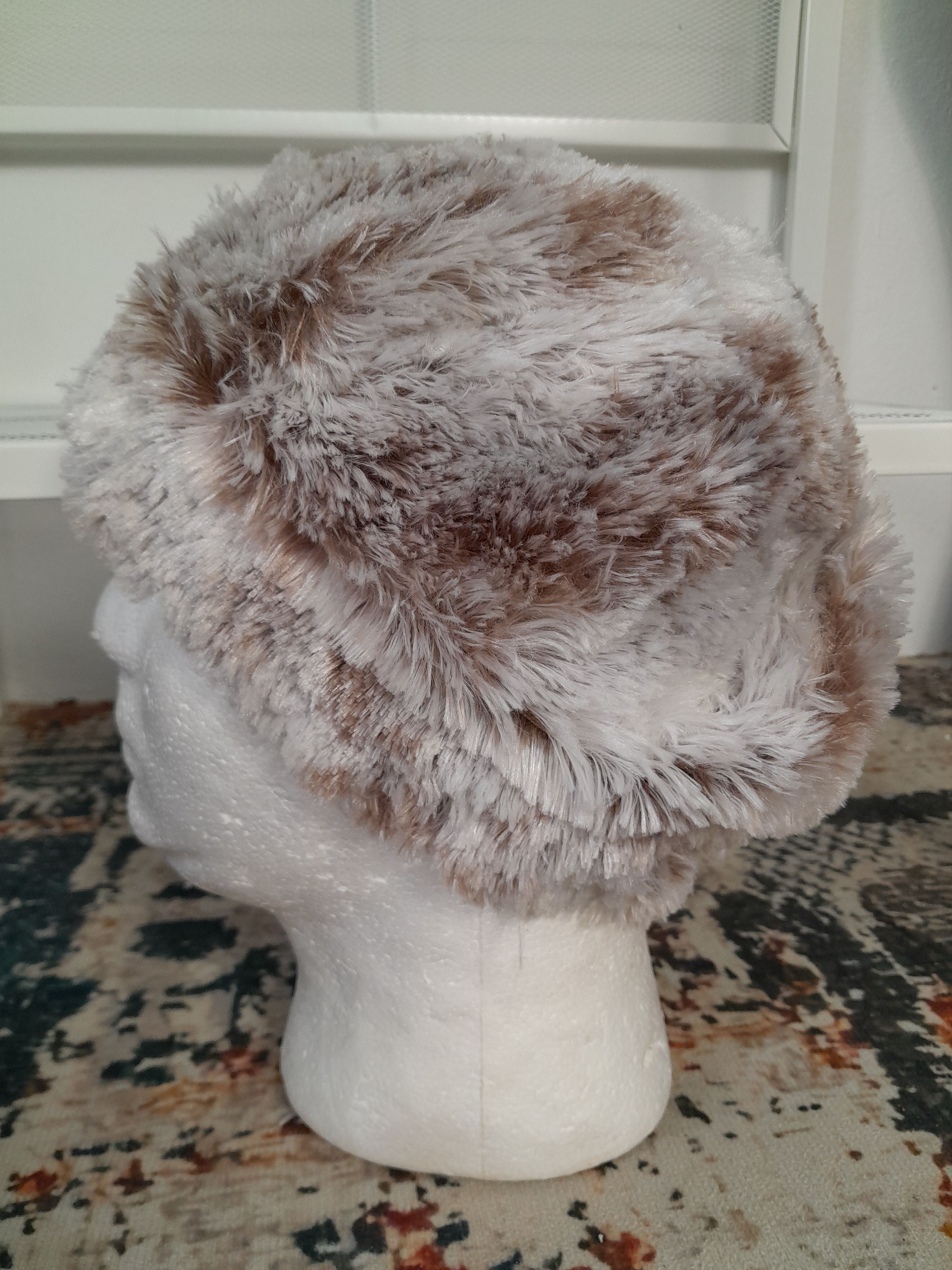 Japanese Brand Mint Fox Fur Silver Rusian Snow Hat Cap Style Size ONE SIZE - 2 Thumbnail