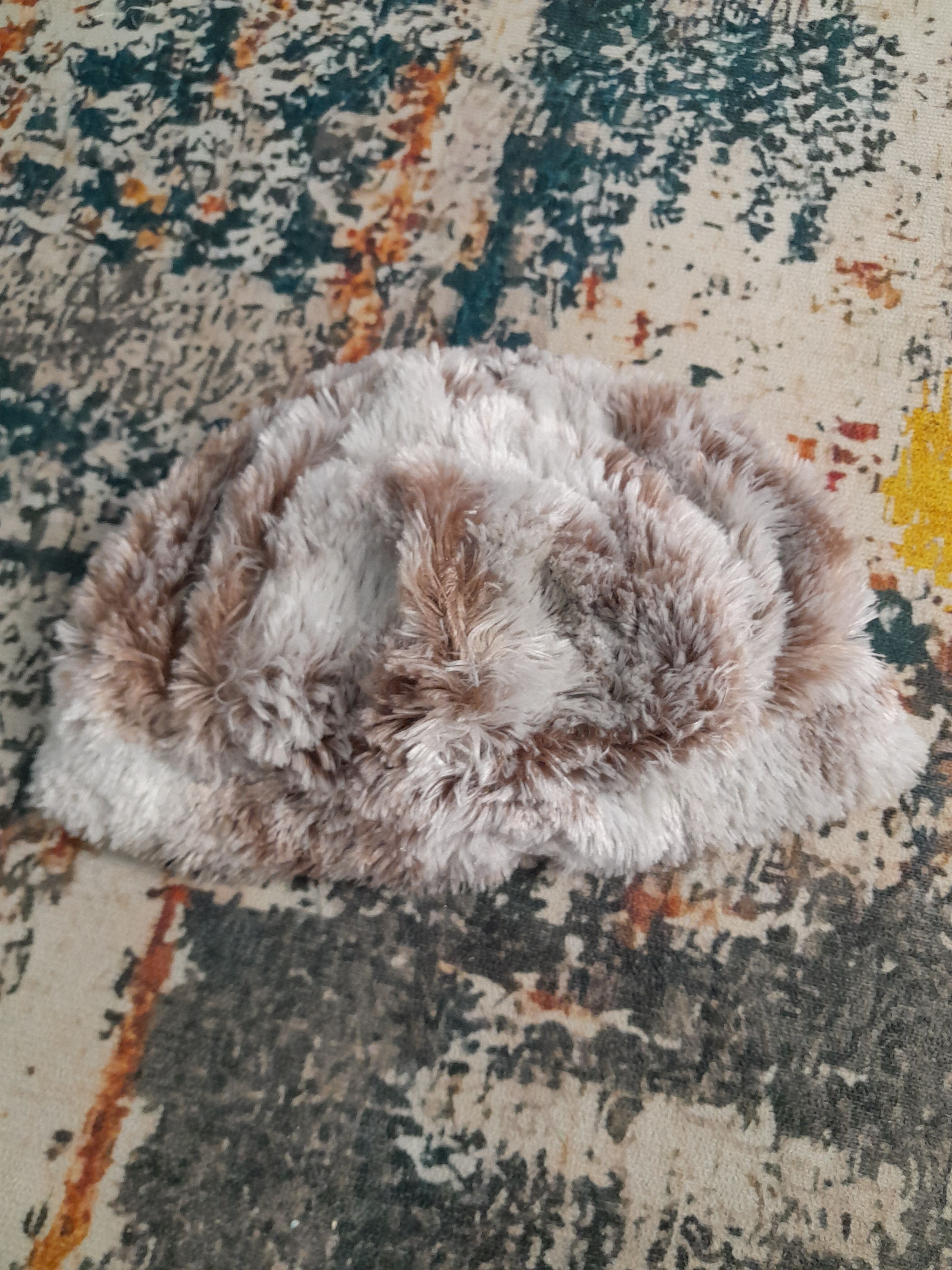 Japanese Brand Mint Fox Fur Silver Rusian Snow Hat Cap Style Size ONE SIZE - 4 Thumbnail