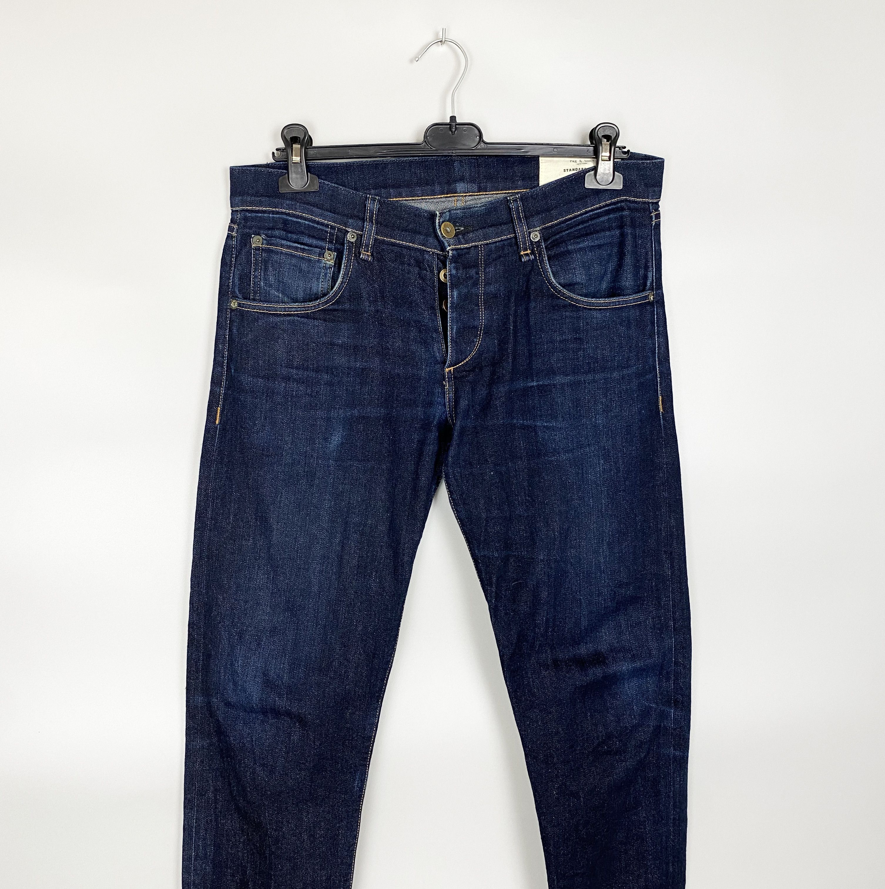 Rag & Bone Rag Bone Selvedge Raw Denim Made in USA Size US 33 - 2 Thumbnail