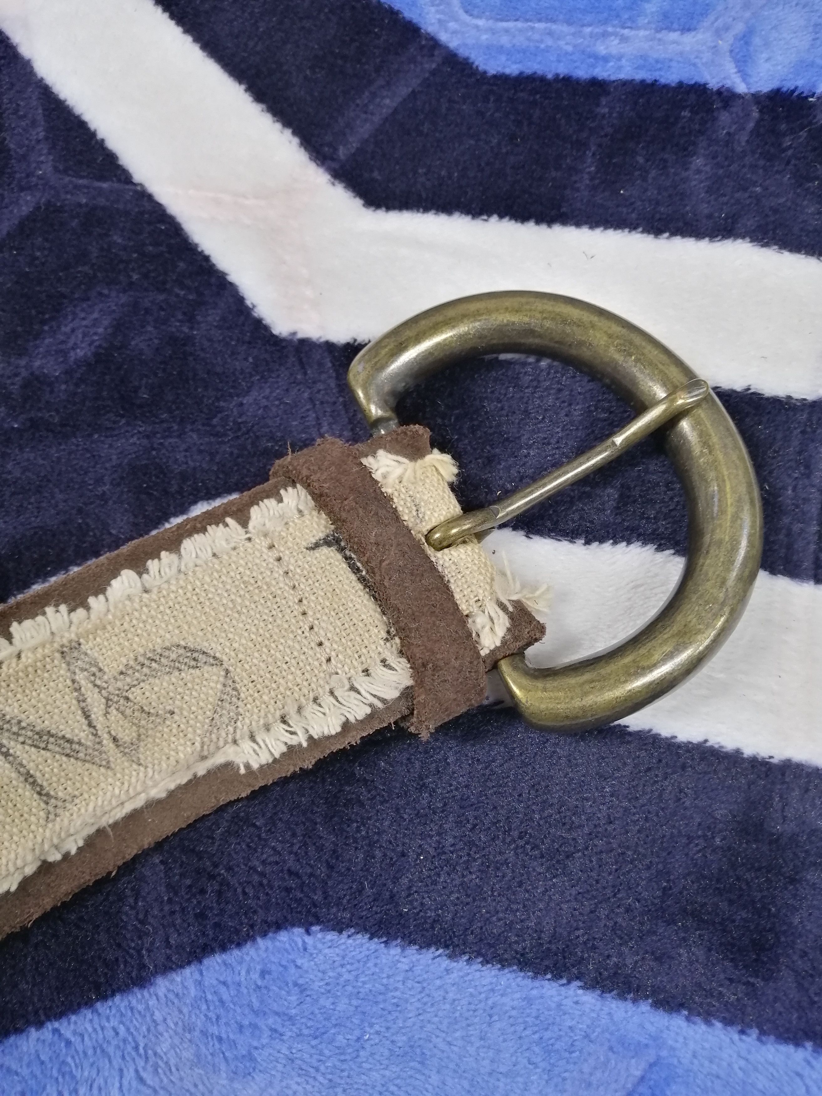 Japanese Brand × Other Morgan Leather MG Italy Big Buckle Single Hook Size ONE SIZE - 3 Thumbnail