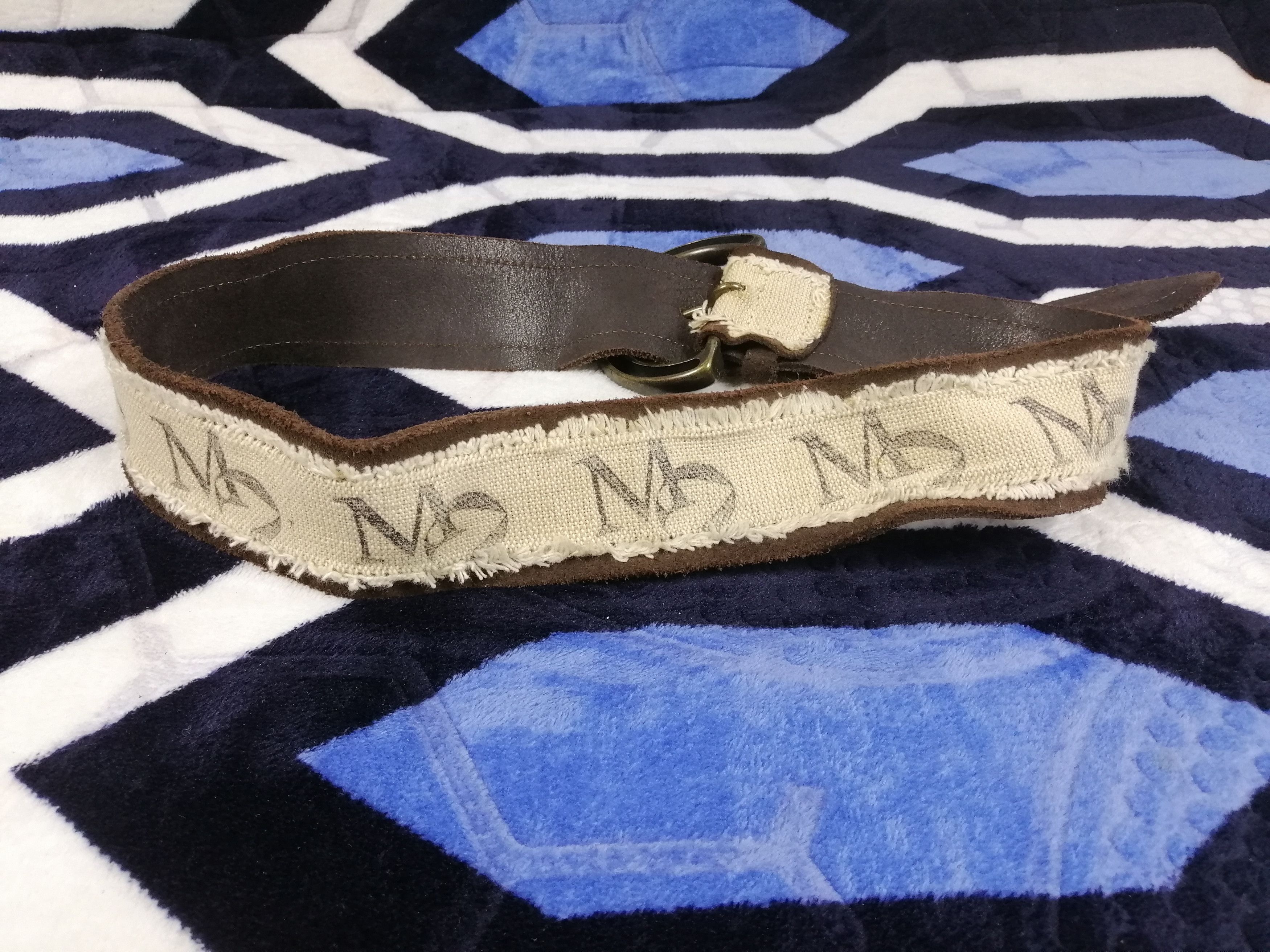 Japanese Brand × Other Morgan Leather MG Italy Big Buckle Single Hook Size ONE SIZE - 2 Thumbnail