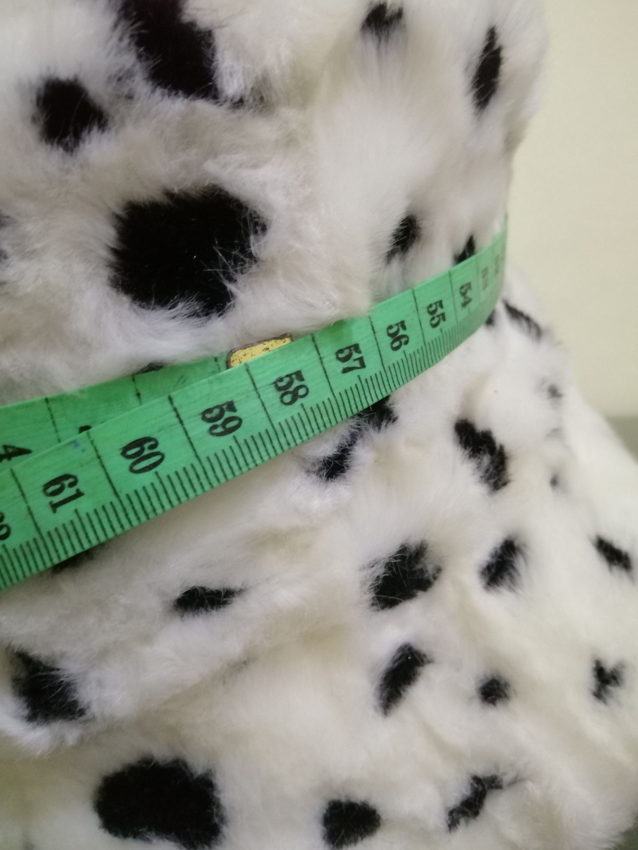 Disney Dalmatian white coat marked with black Fleece Hat Size ONE SIZE - 7 Thumbnail