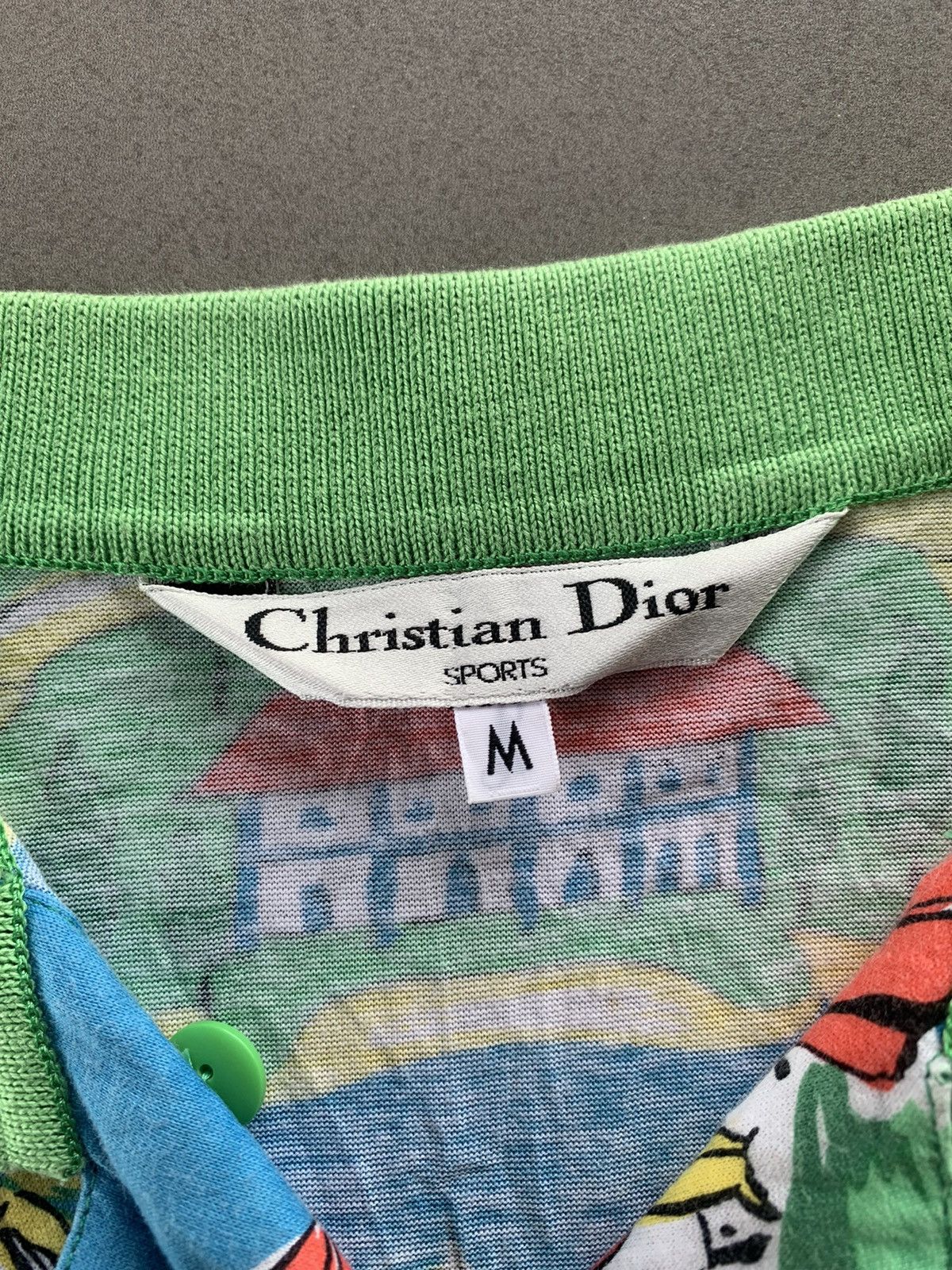 Christian Dior Monsieur Vintage Christian Dior Sport Golf Polo Shirt Size M / US 6-8 / IT 42-44 - 9 Thumbnail