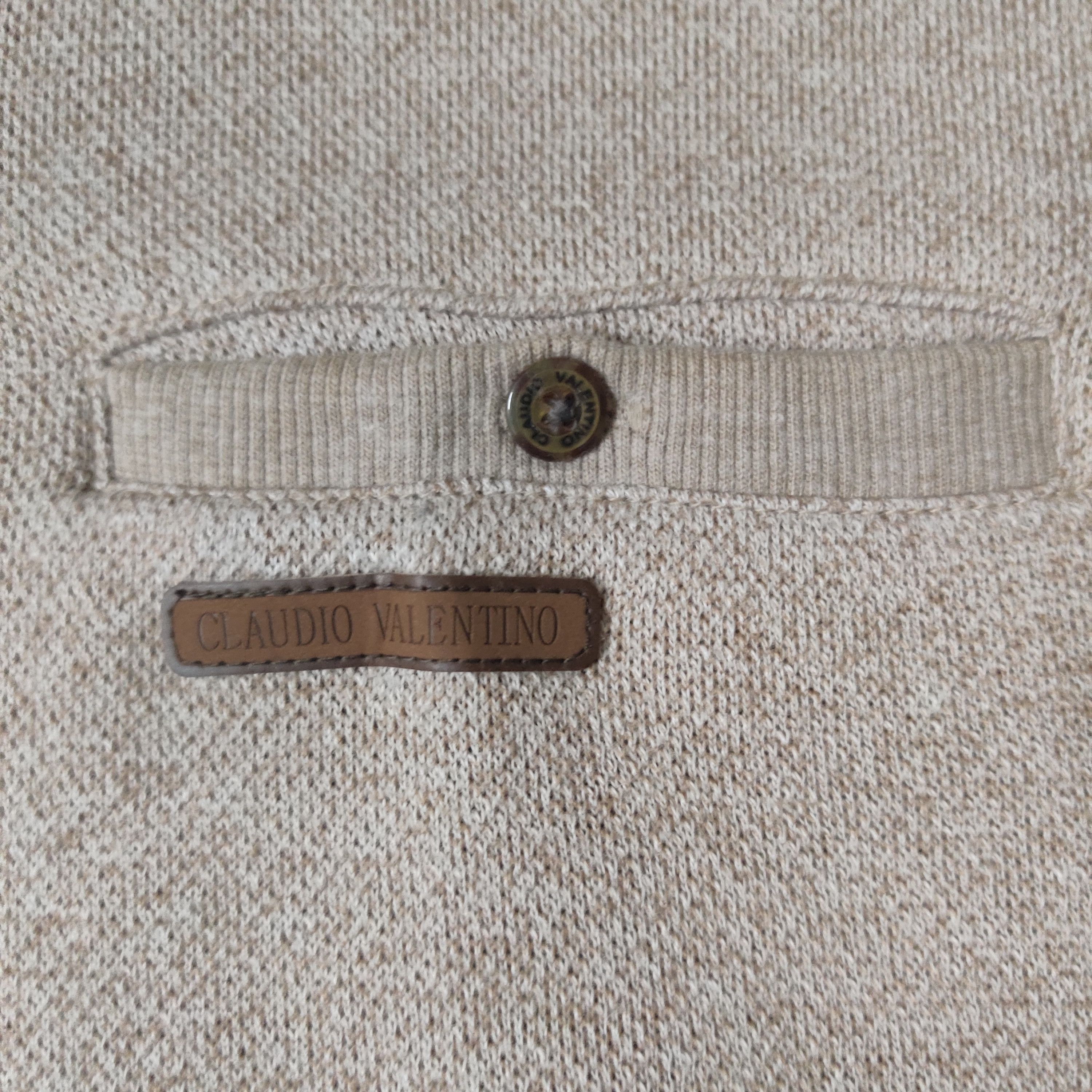 Valentino Vintage Claudio Valentino Half Zipper Single Pocket Size US M / EU 48-50 / 2 - 3 Thumbnail